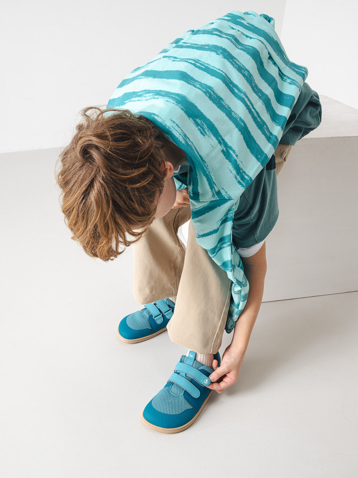 Kids barefoot sneakers Be Lenka Bounty Kids - Aqua