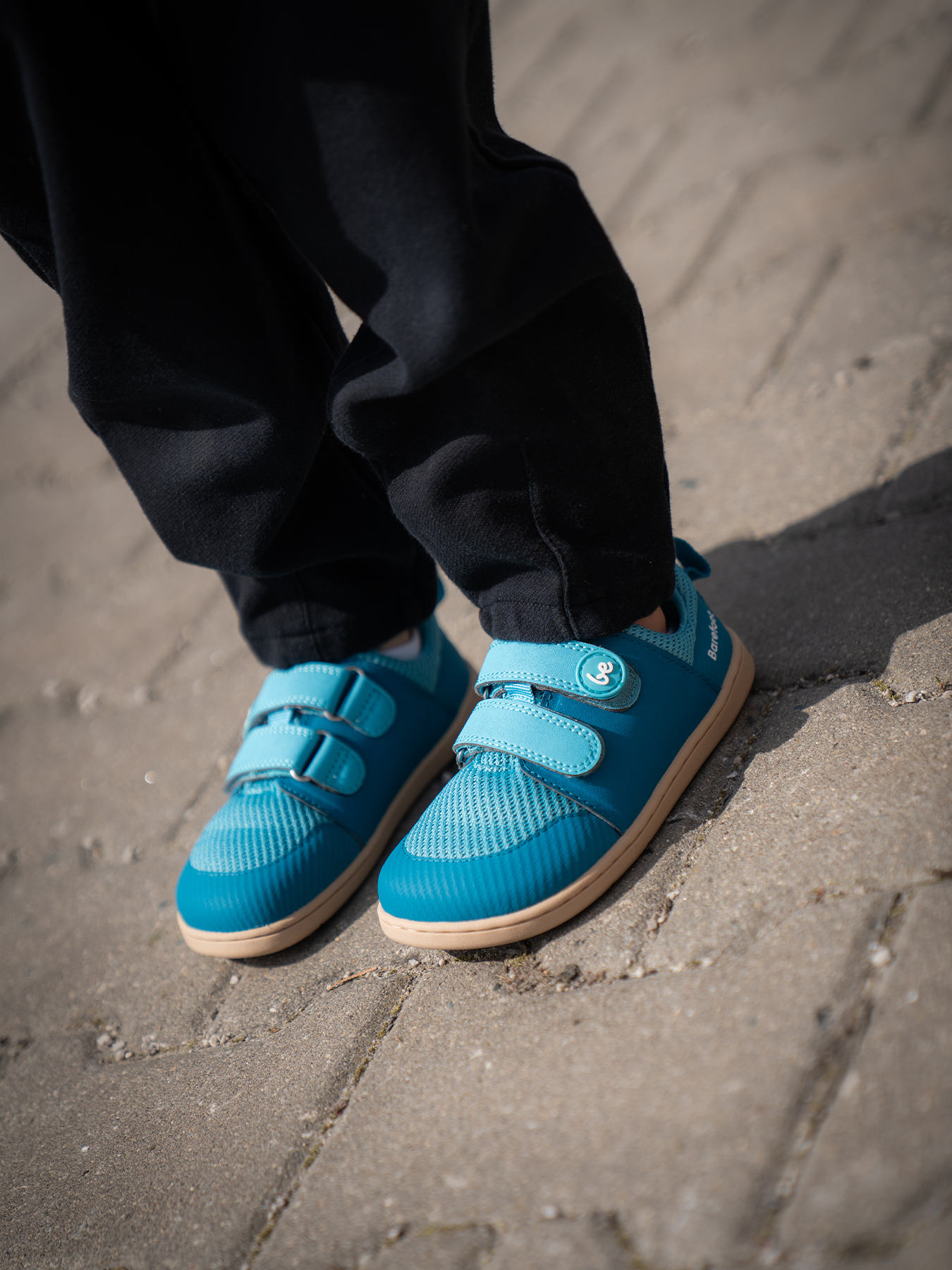 Baskets pieds nus pour enfants Be Lenka Bounty Kids - Aqua