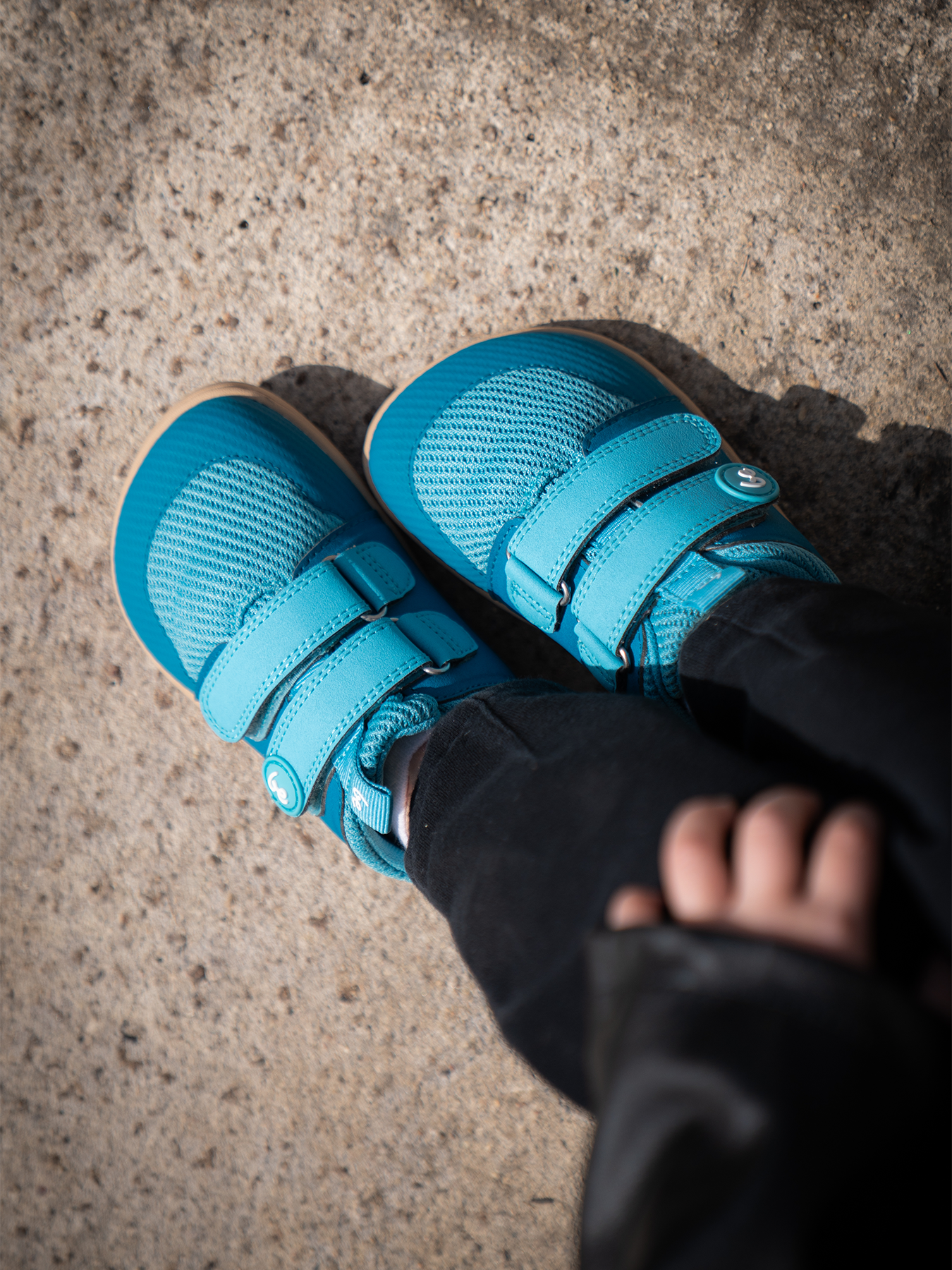 Baskets pieds nus pour enfants Be Lenka Bounty Kids - Aqua