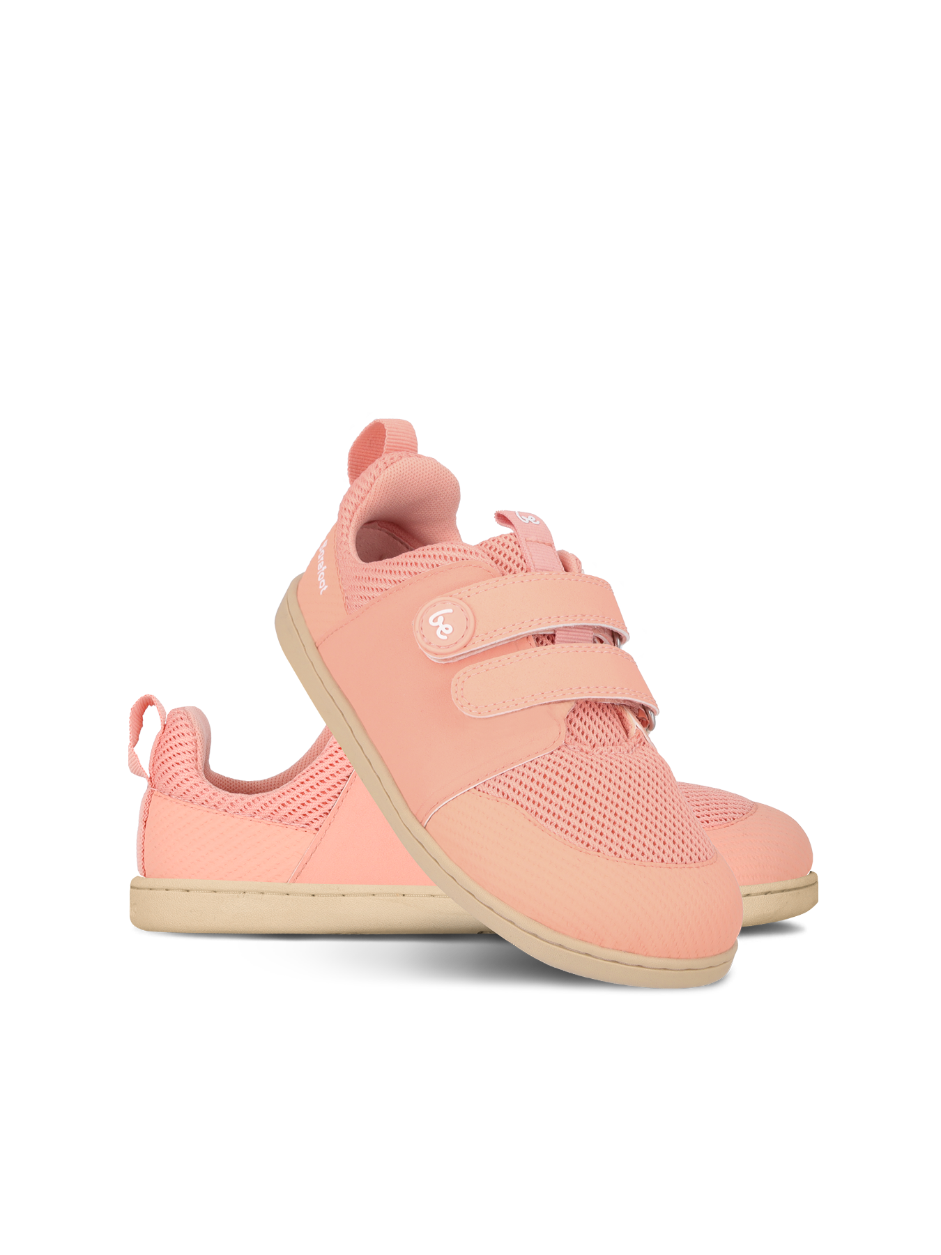 Kids barefoot sneakers Be Lenka Bounty Kids - Coral Pink