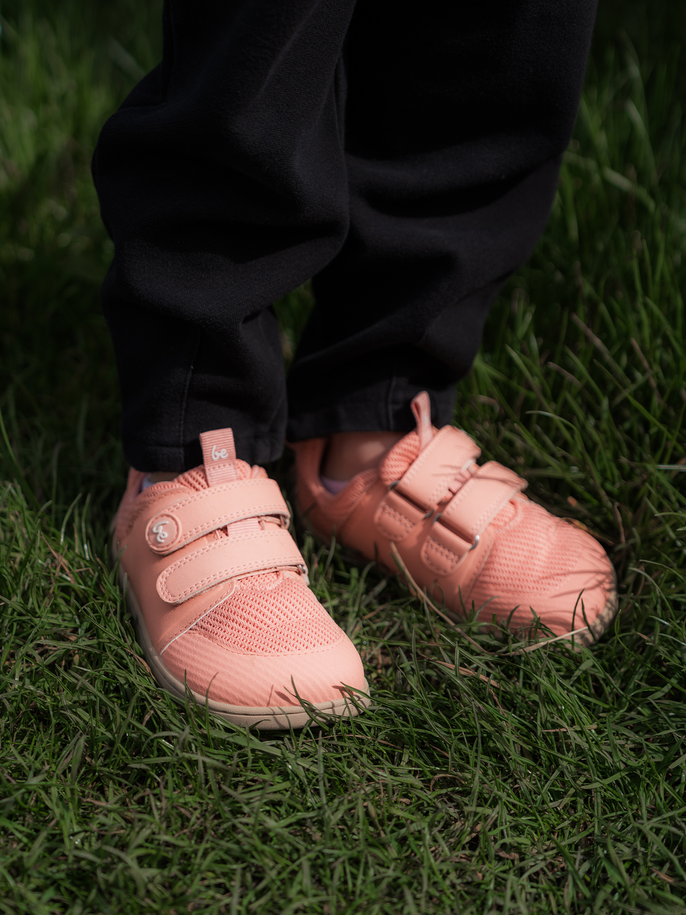 Kids barefoot sneakers Be Lenka Bounty Kids - Coral Pink