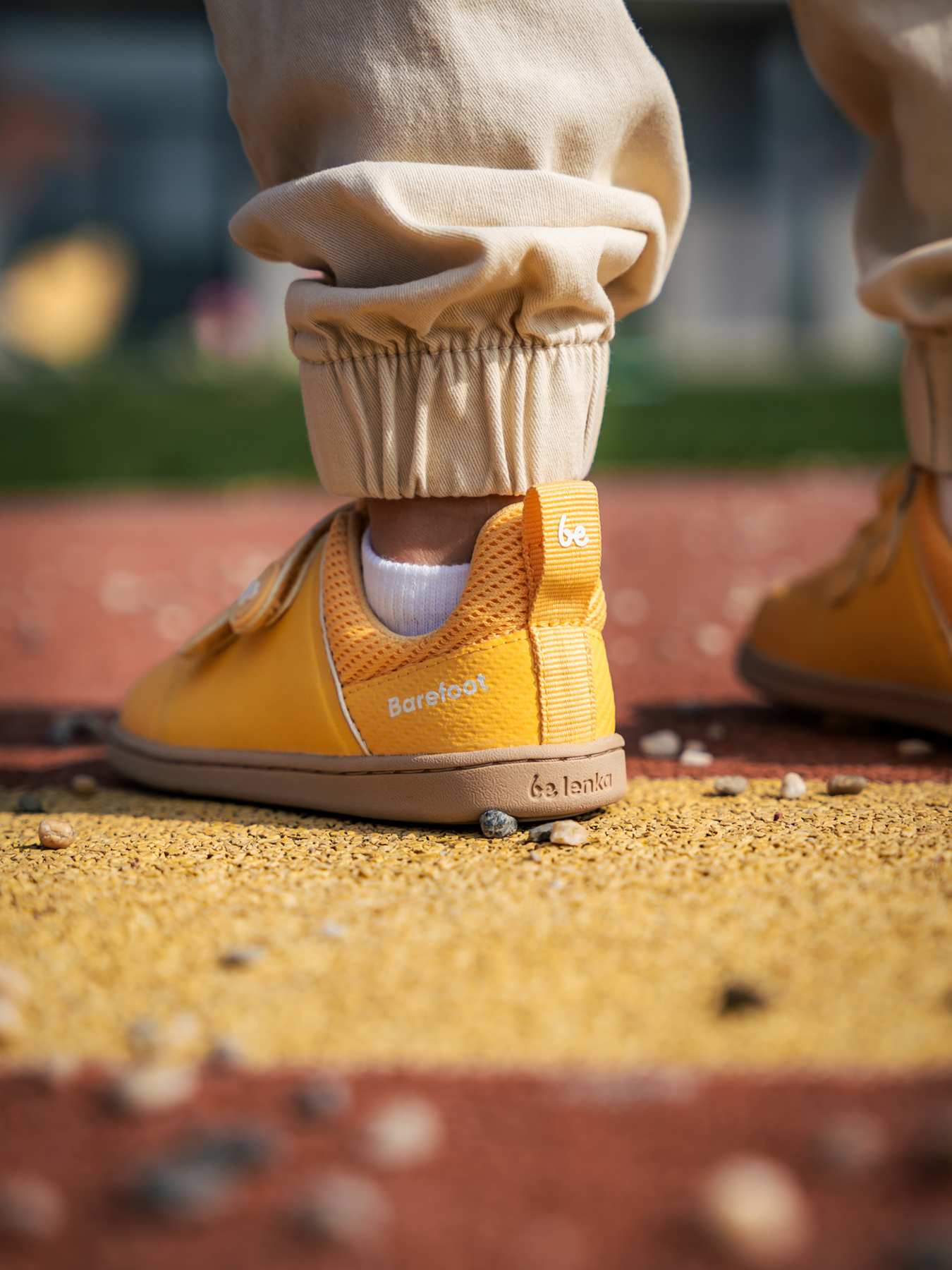 Baskets pieds nus pour enfants Be Lenka Bounty Kids - Jaune
