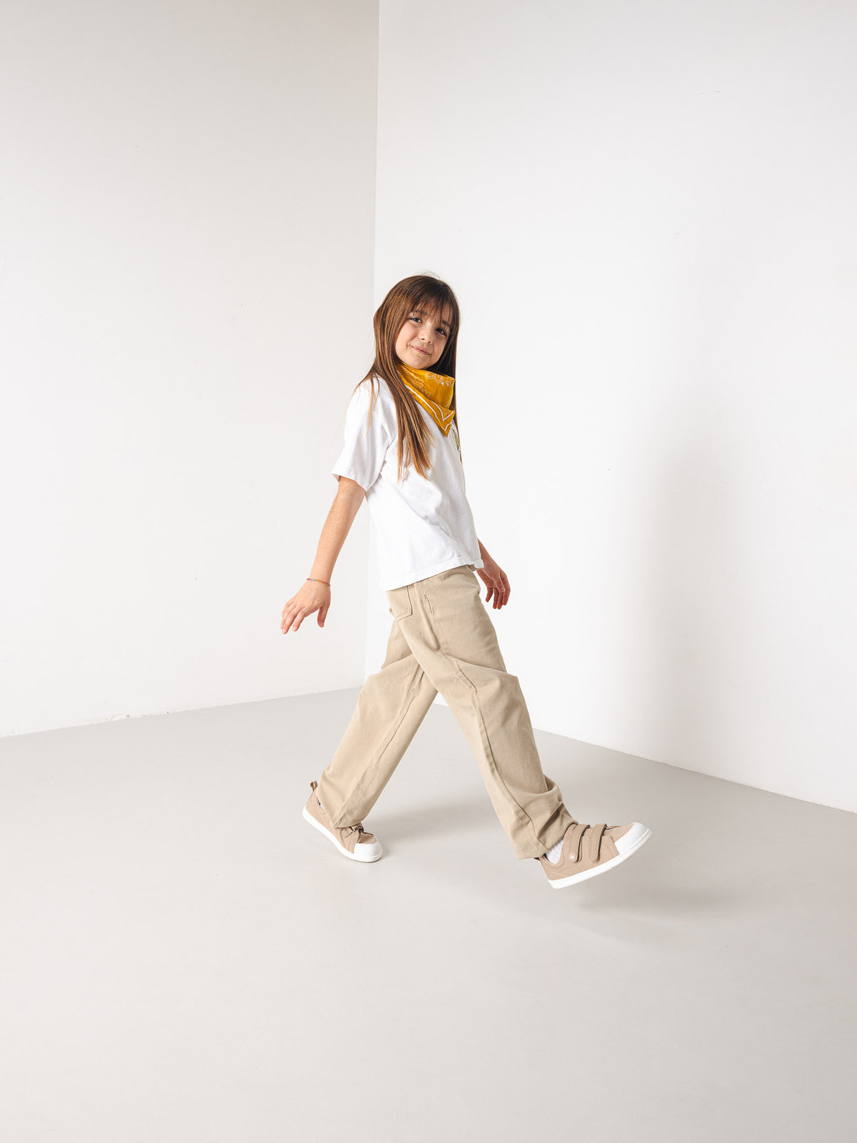Kids barefoot sneakers Be Lenka Canvi Kids - Light Brown