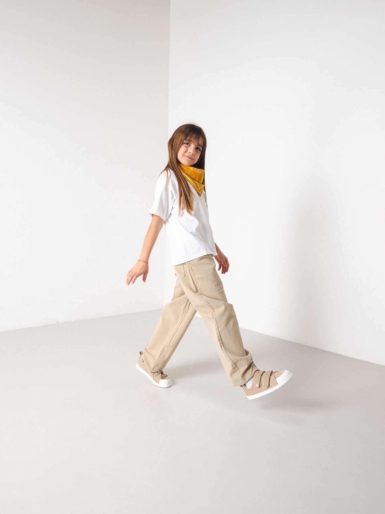 Kids barefoot sneakers Be Lenka Canvi Kids - Light Brown