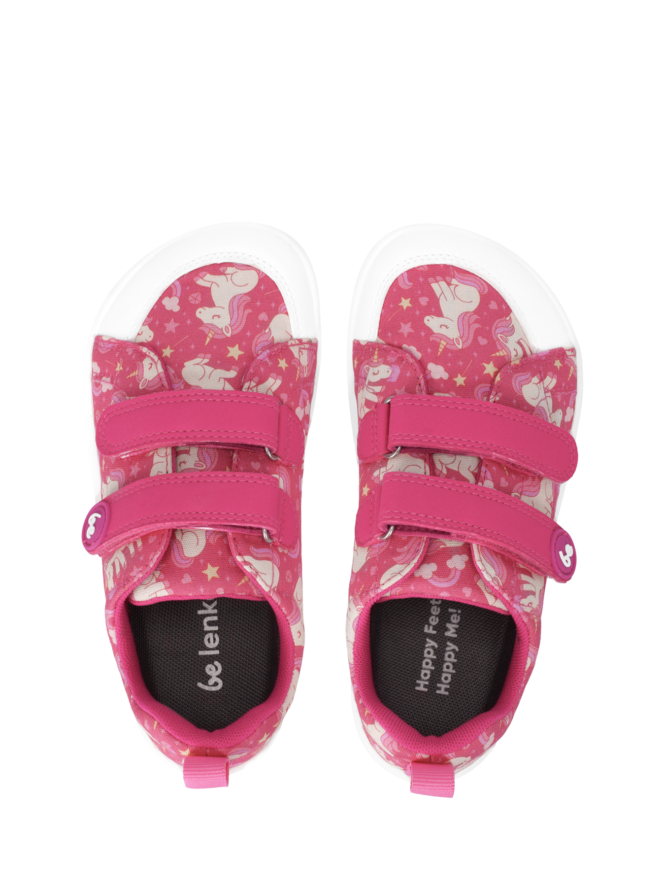 Kids barefoot sneakers Be Lenka Canvi Kids - Unicorn