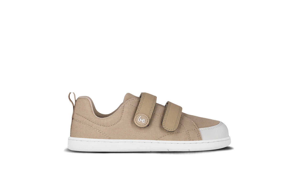 Kids barefoot sneakers Be Lenka Canvi Kids - Light Brown