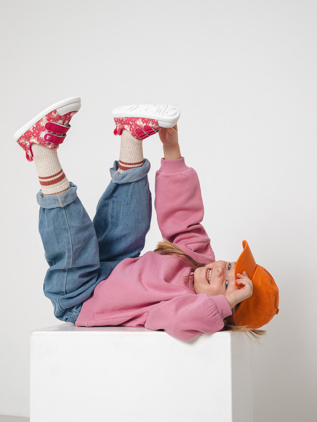 Kids barefoot sneakers Be Lenka Canvi Preschool - Unicorn