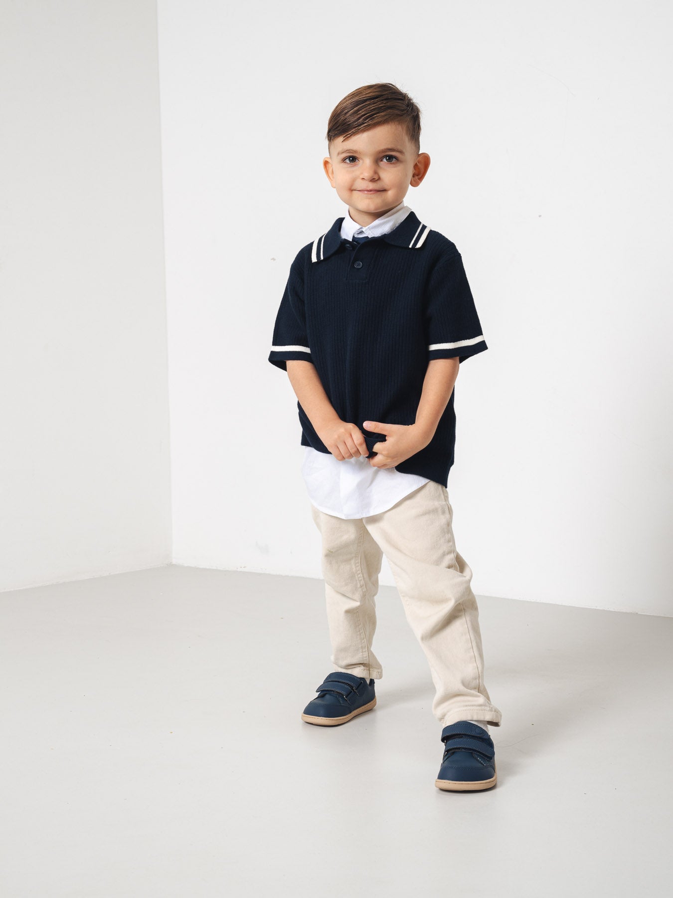 Kids barefoot sneakers Be Lenka Energise Preschool - Navy