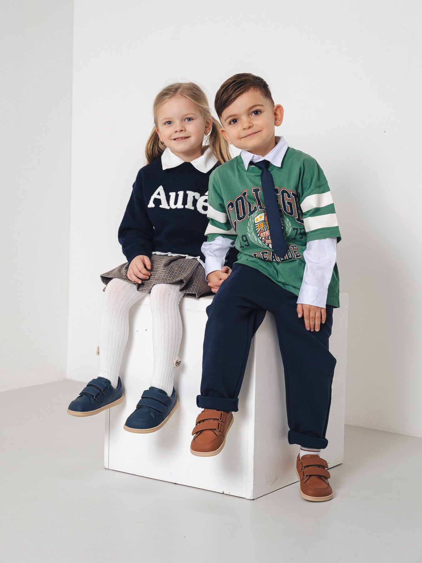Kids barefoot sneakers Be Lenka Energise Preschool - Navy