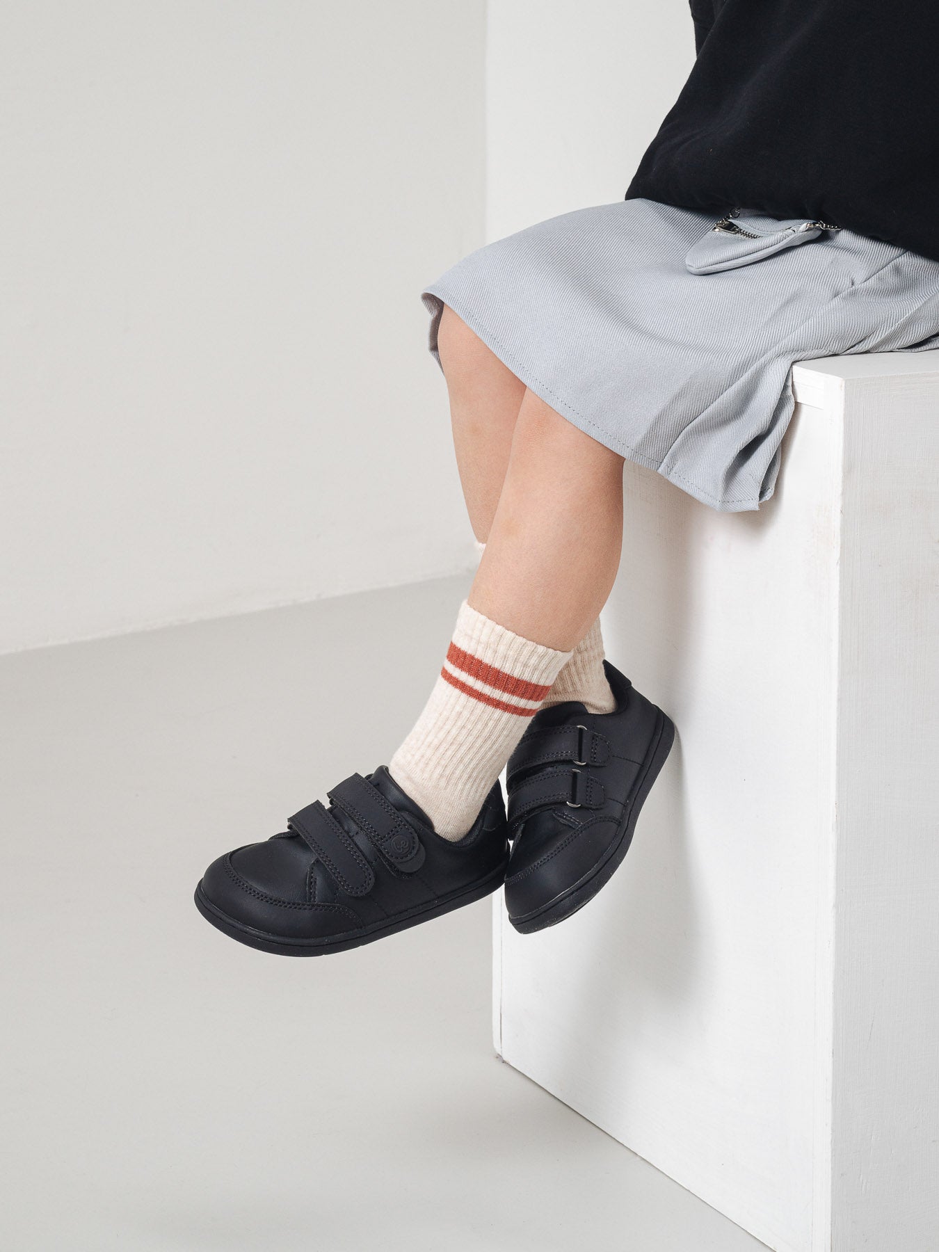 Kids barefoot sneakers Be Lenka Energise Kids - All Black