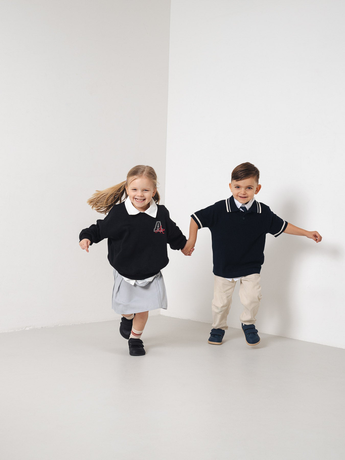 Kids barefoot sneakers Be Lenka Energise Kids - All Black