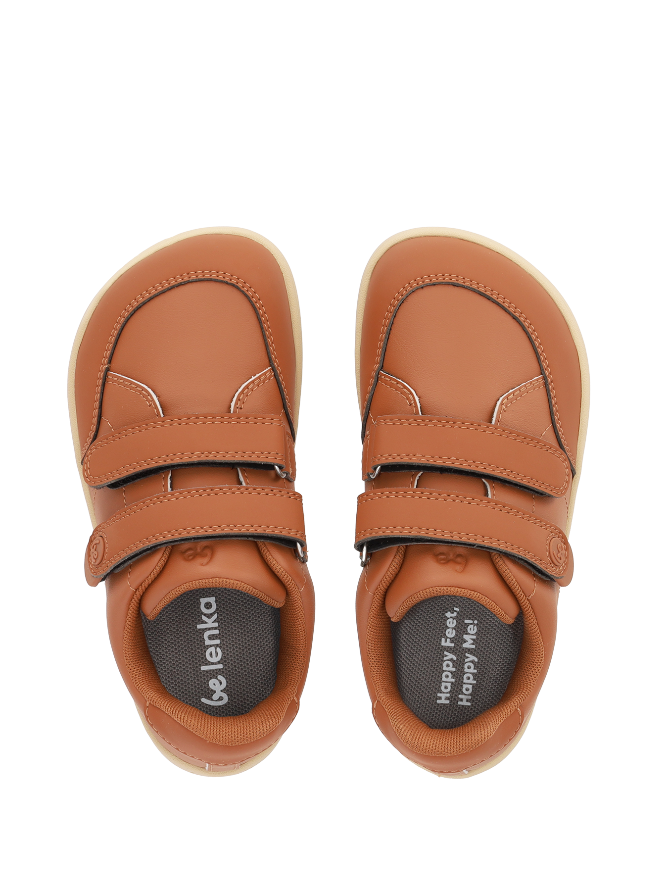 Kids barefoot sneakers Be Lenka Energise Kids - Brown