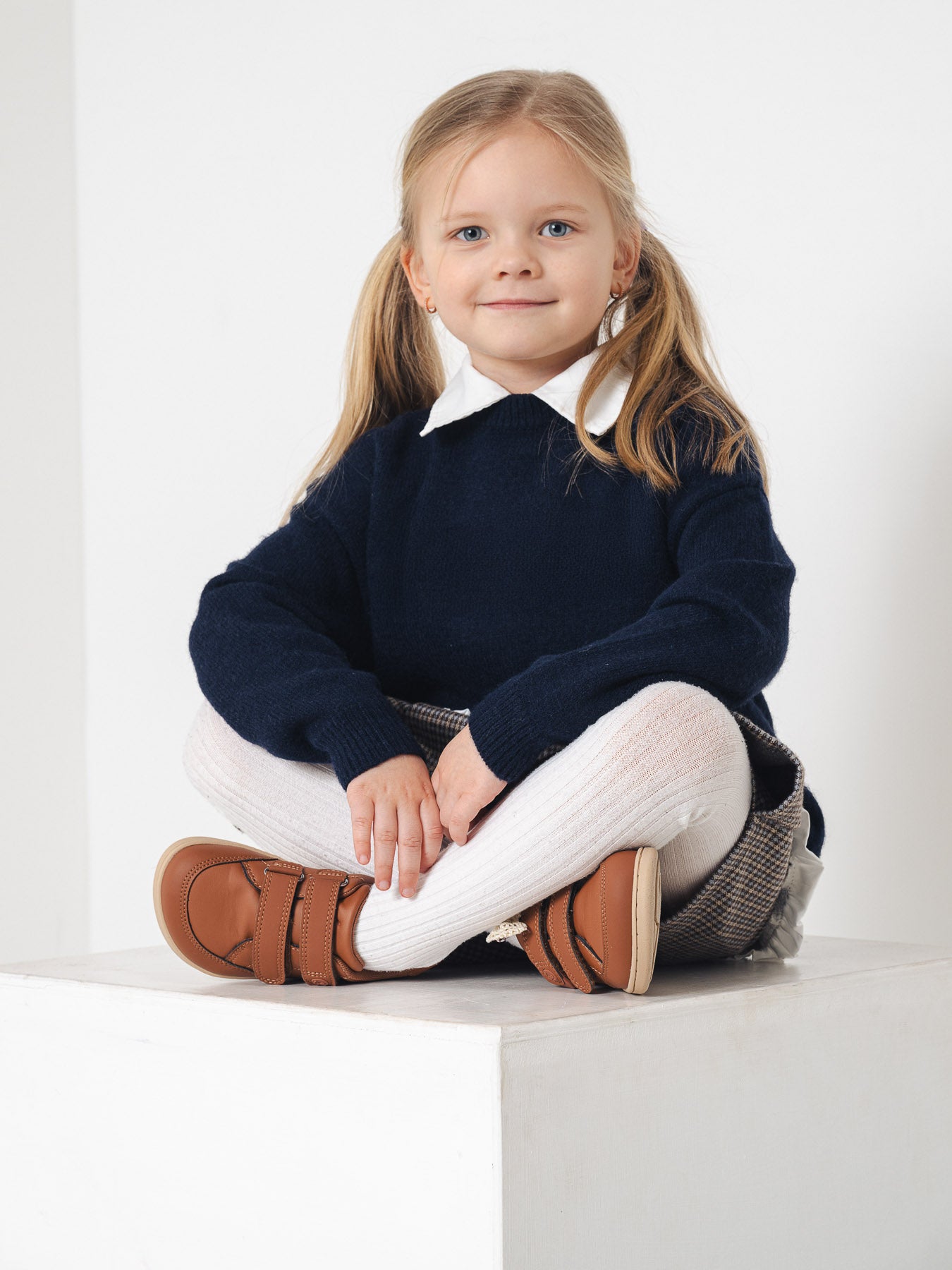 Kids barefoot sneakers Be Lenka Energise Kids - Brown