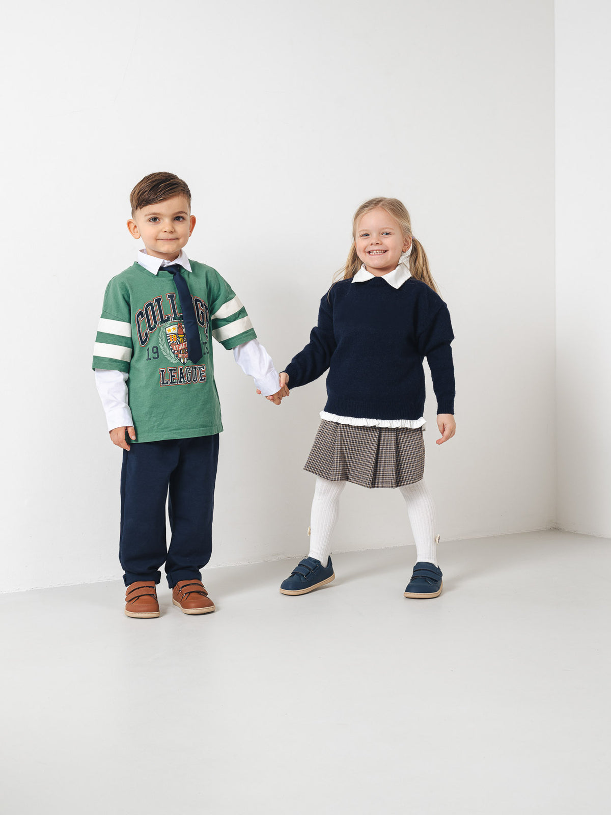 Kids barefoot sneakers Be Lenka Energise Kids - Brown