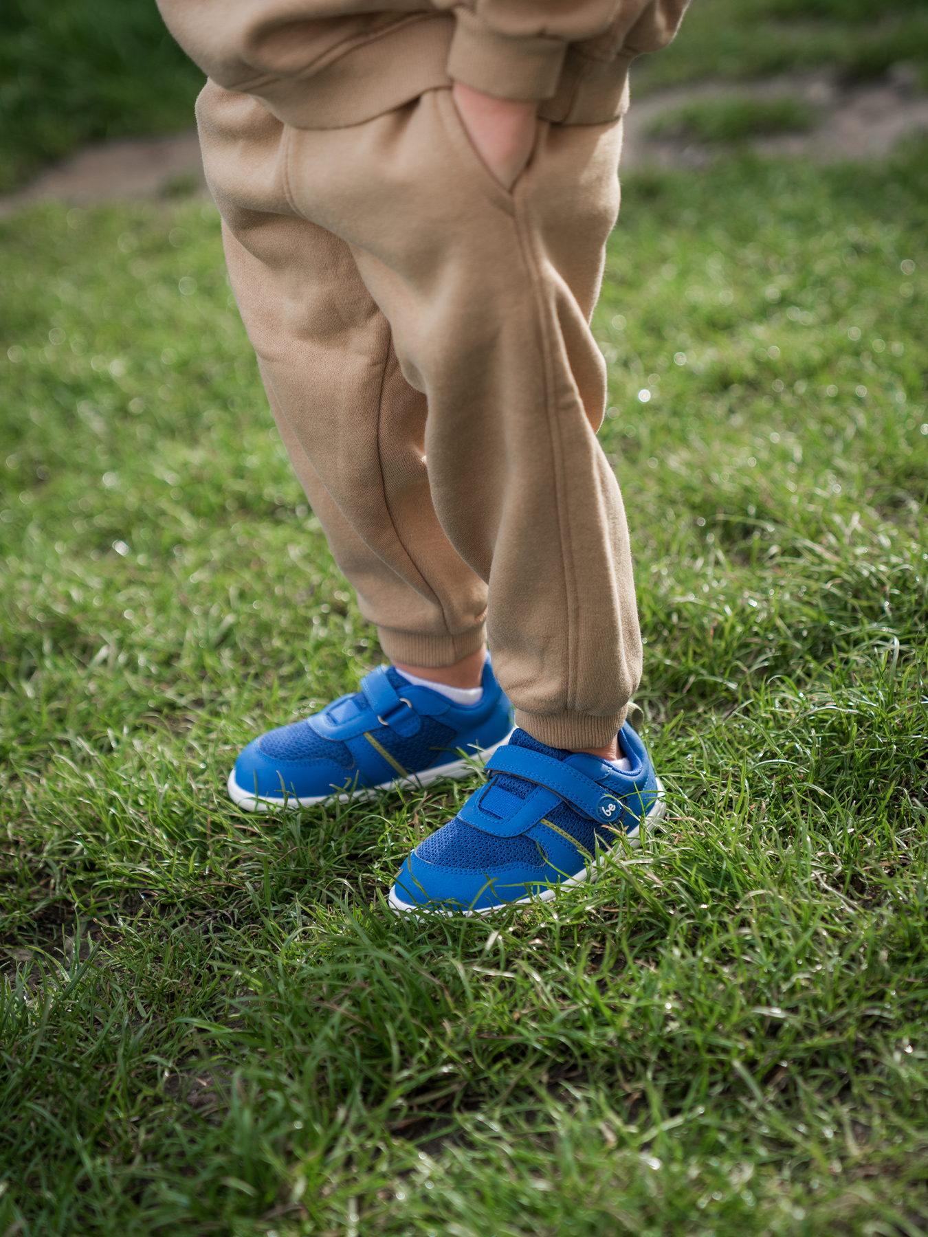 Kids Barefoot Sneakers Be Lenka Glade Preschool - Blue & Green