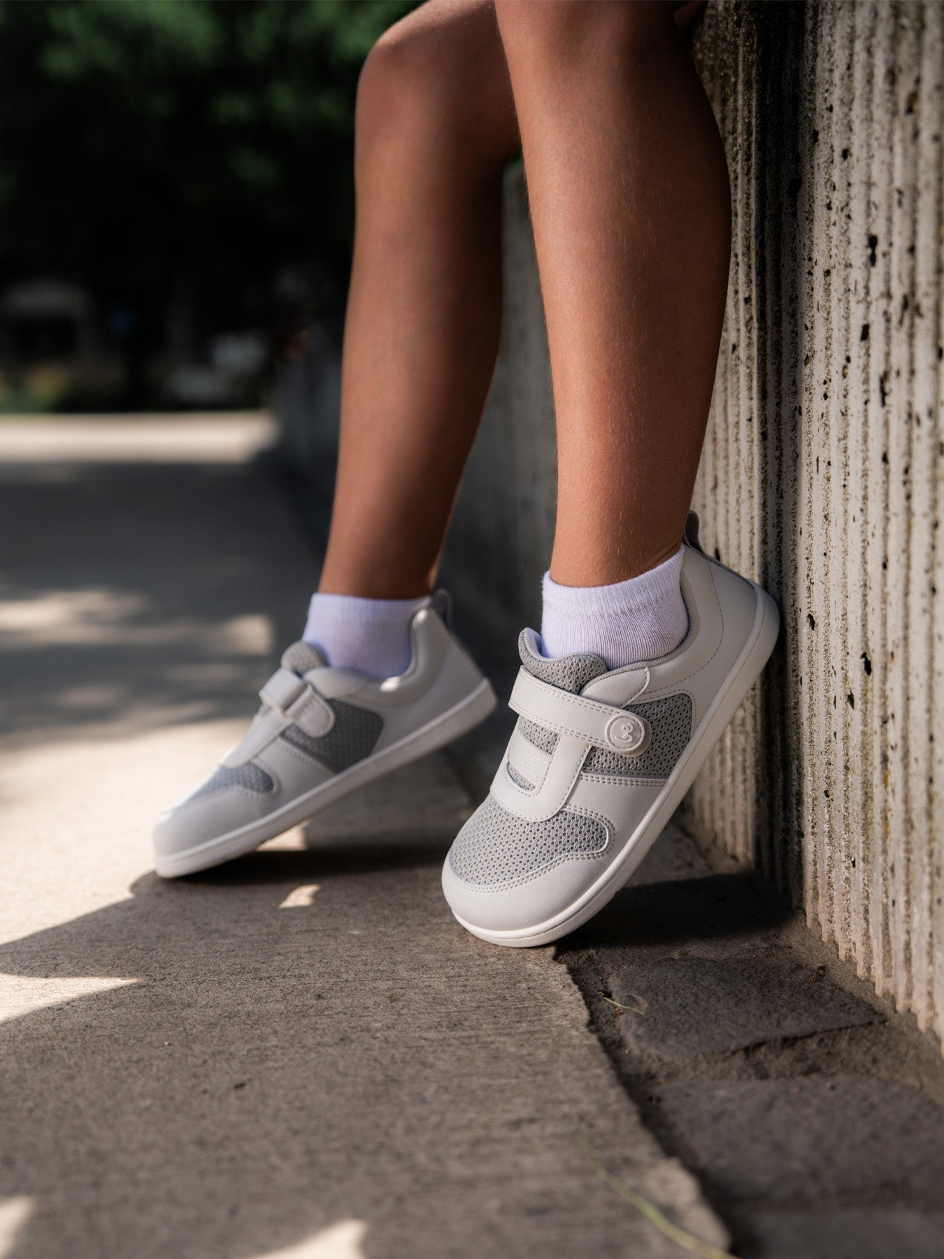 Kids Barefoot Sneakers Be Lenka Glade Kids - Light Grey