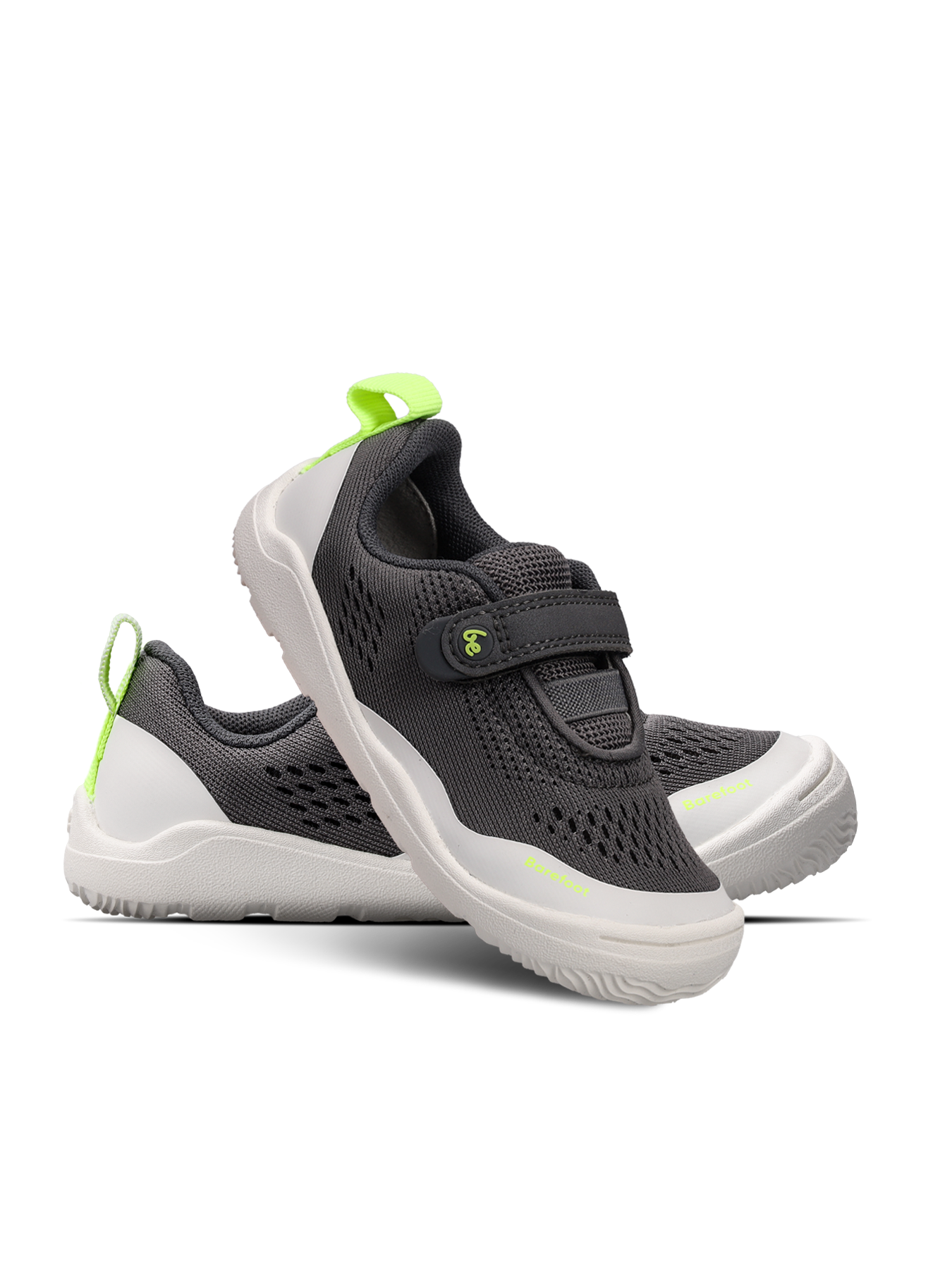 Kids Barefoot Sneakers Be Lenka Nubo Preschool - Grey