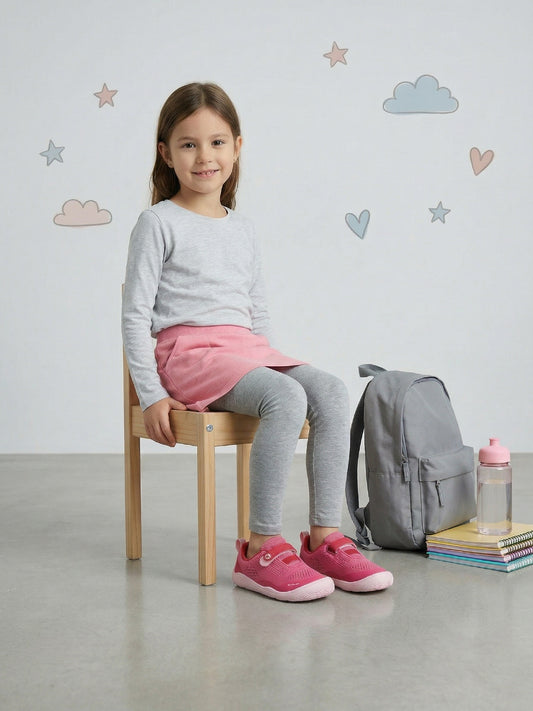 Kids Barefoot Sneakers Be Lenka Nubo Preschool - Pink