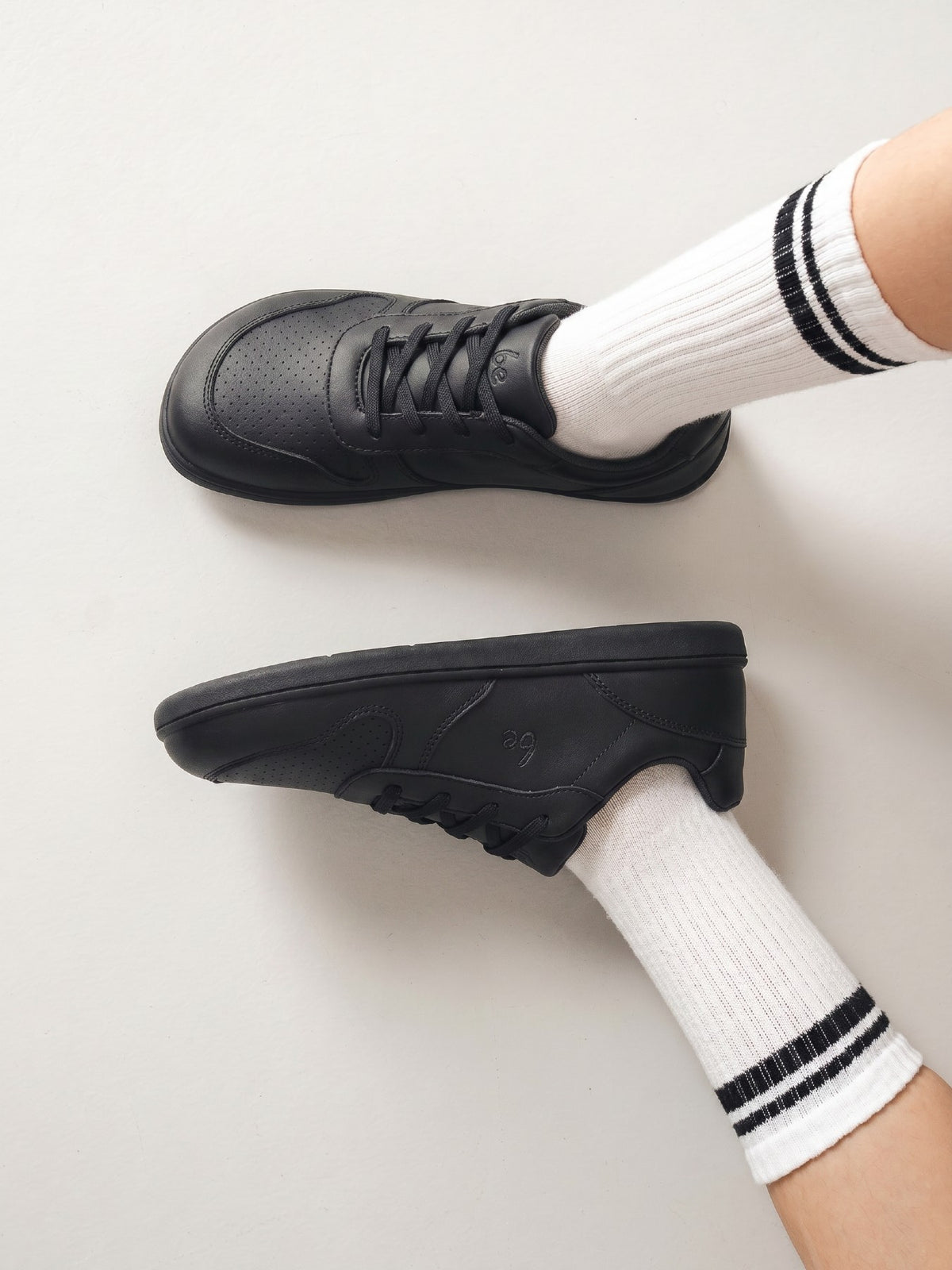 Kids barefoot sneakers Be Lenka Scoot Junior - All Black