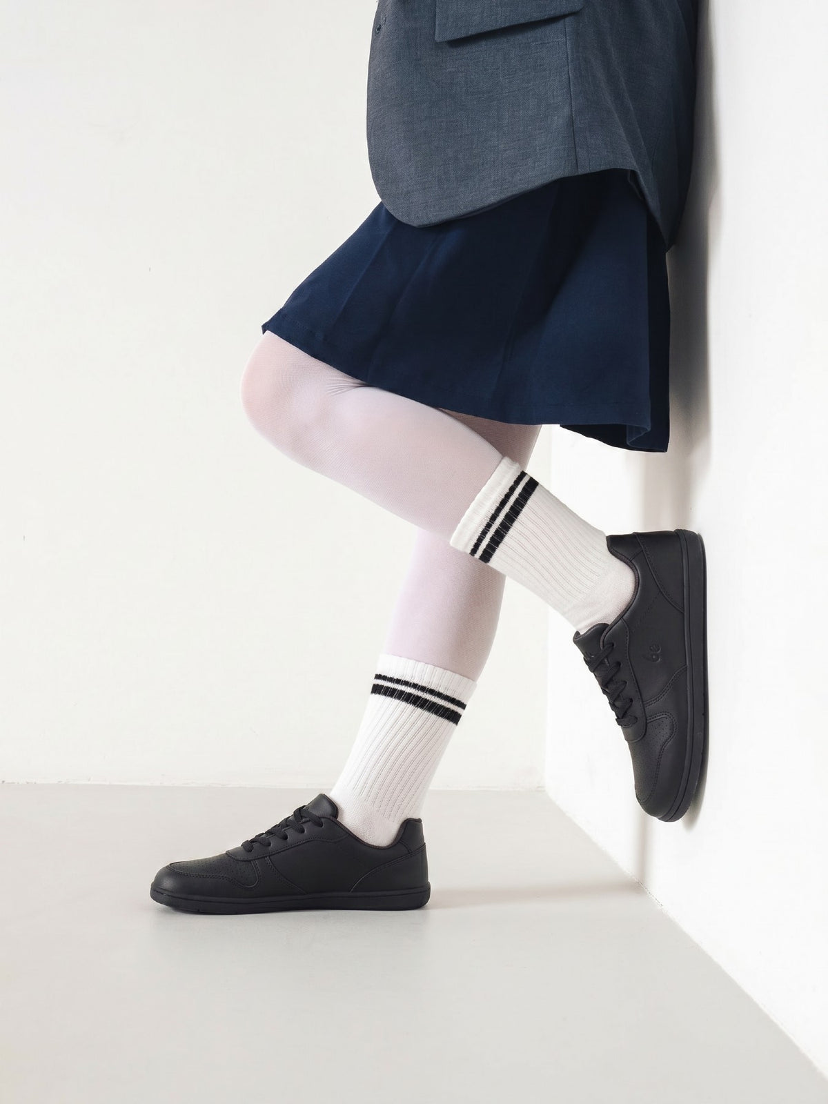 Kids barefoot sneakers Be Lenka Scoot Junior - All Black