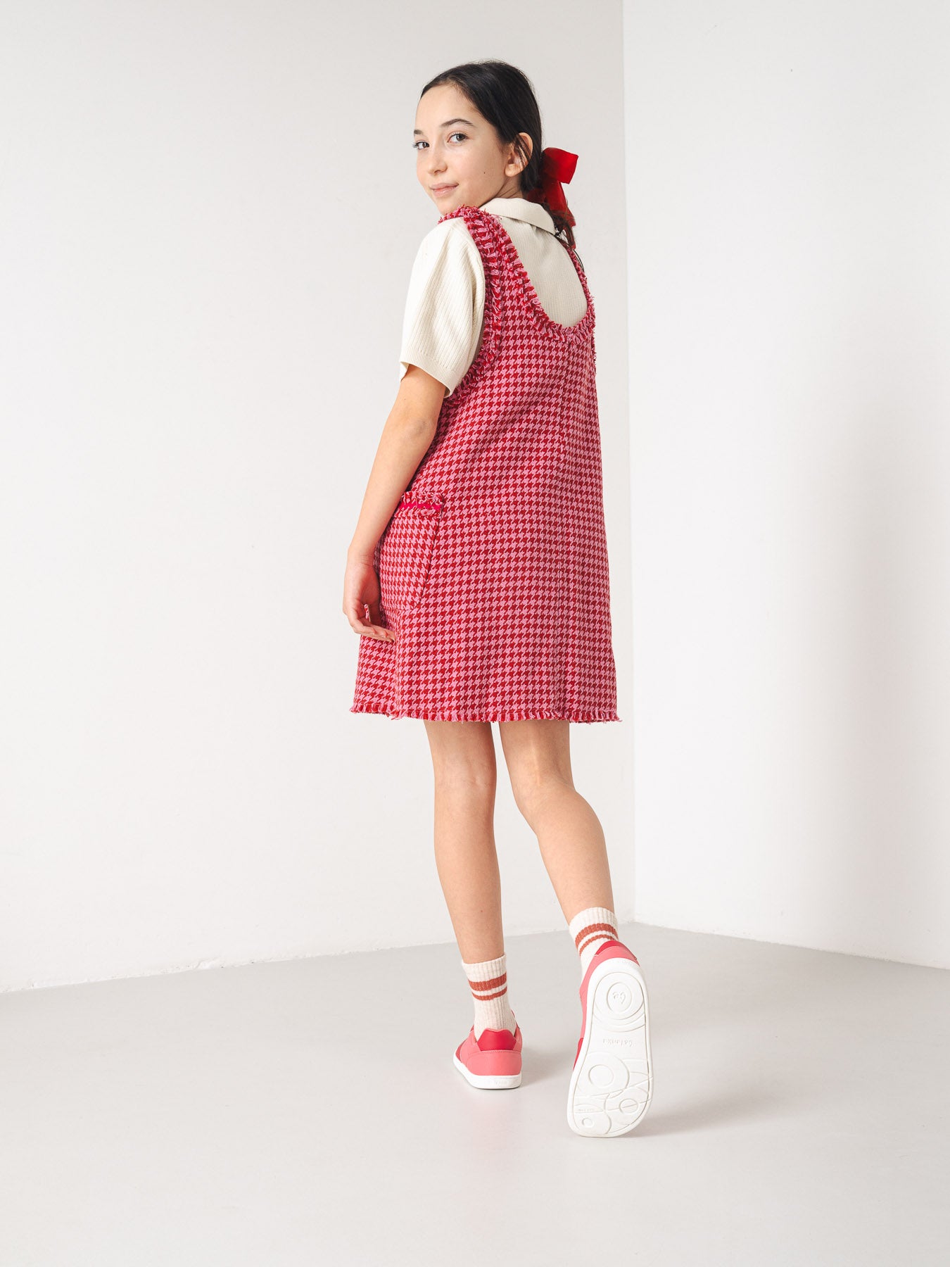 Kids barefoot sneakers Be Lenka Scoot Junior - Light & Dark Pink