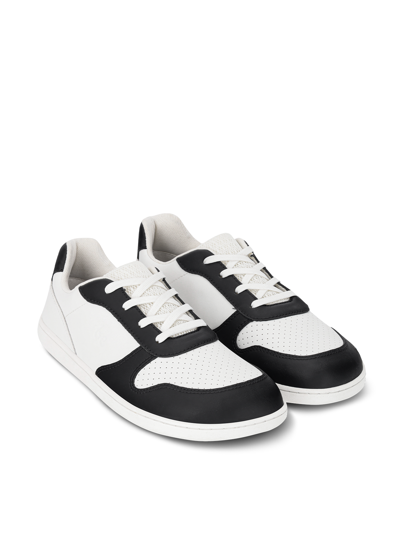 Baskets pieds nus pour enfants Be Lenka Scoot Junior - Blanc et noir