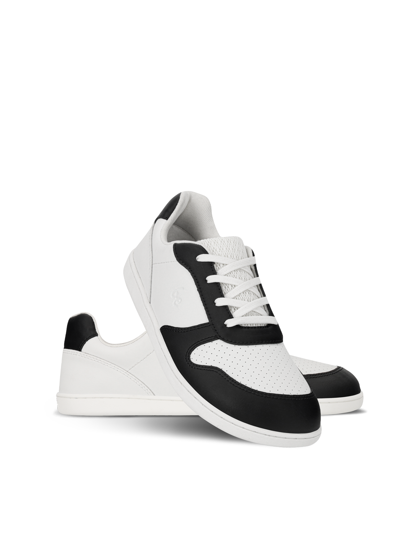 Baskets pieds nus pour enfants Be Lenka Scoot Junior - Blanc et noir