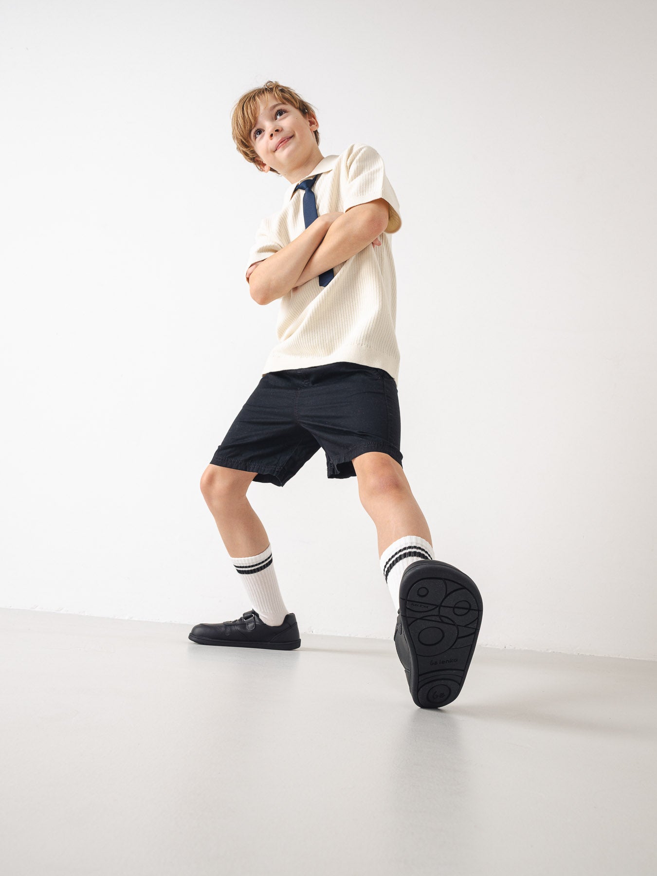 Kids barefoot sneakers Be Lenka Scoot Junior - All Black
