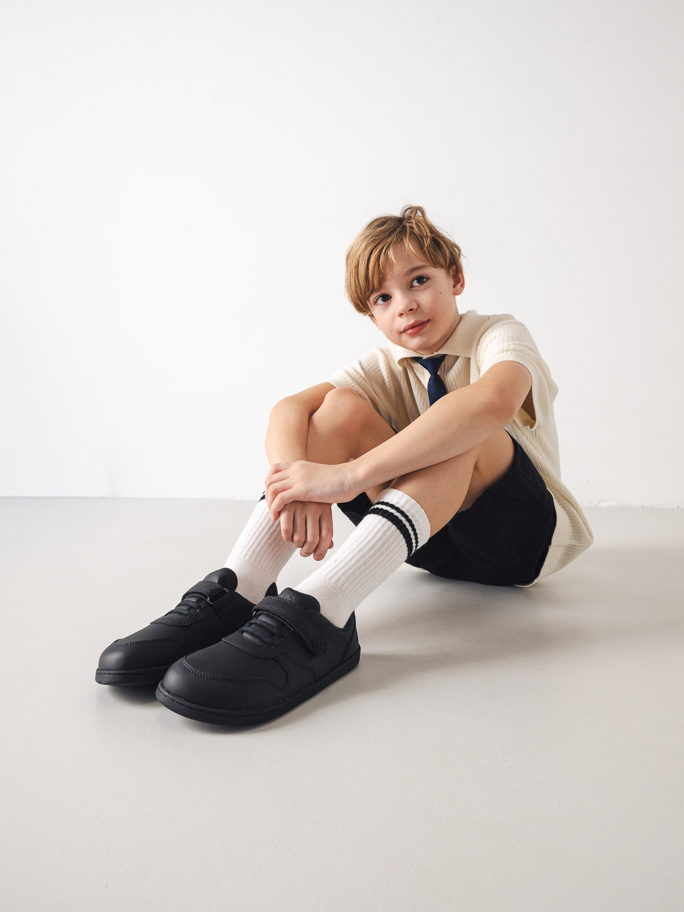 Kids barefoot sneakers Be Lenka Scoot Junior - All Black