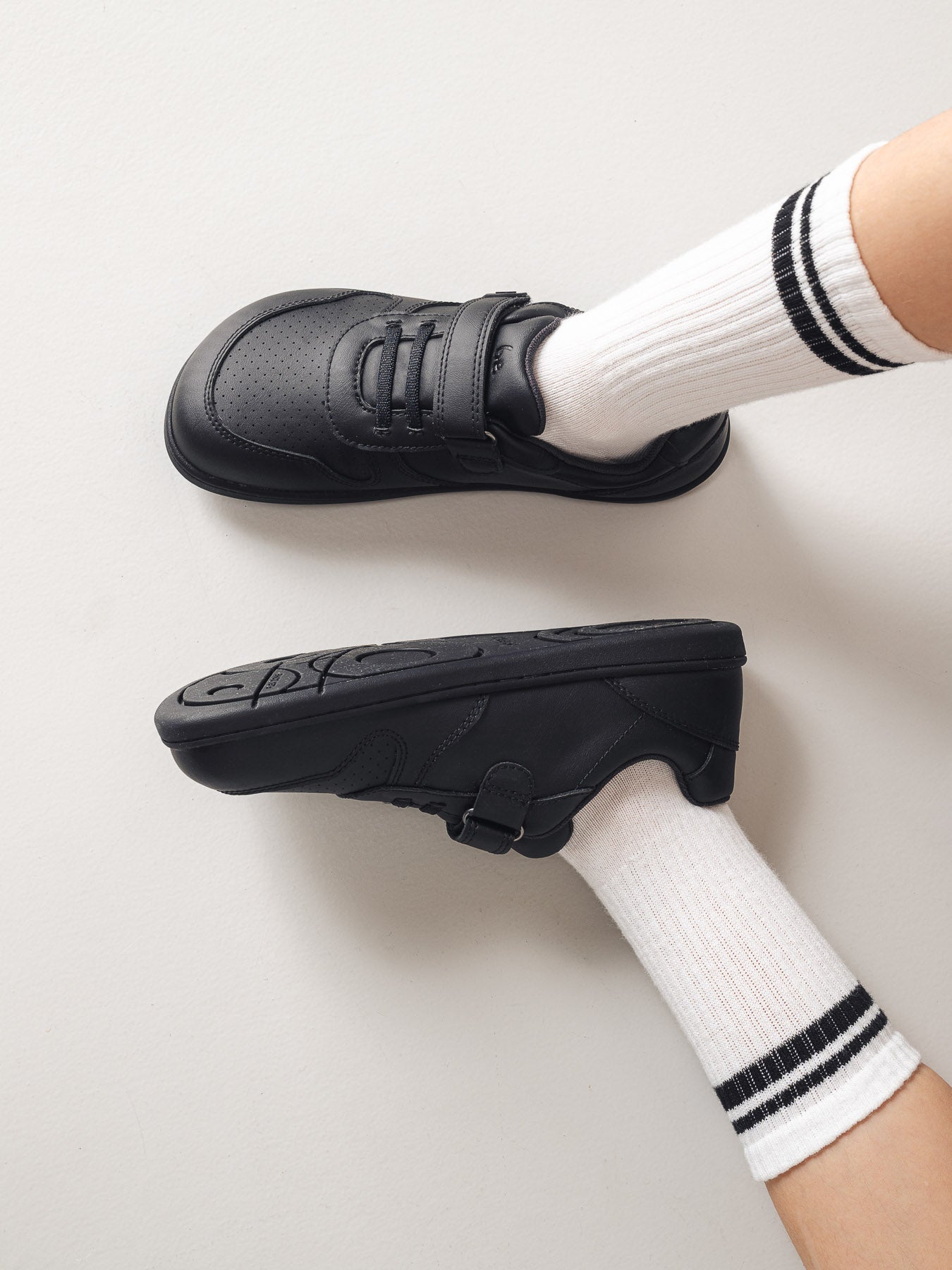 Kids barefoot sneakers Be Lenka Scoot Kids - All Black