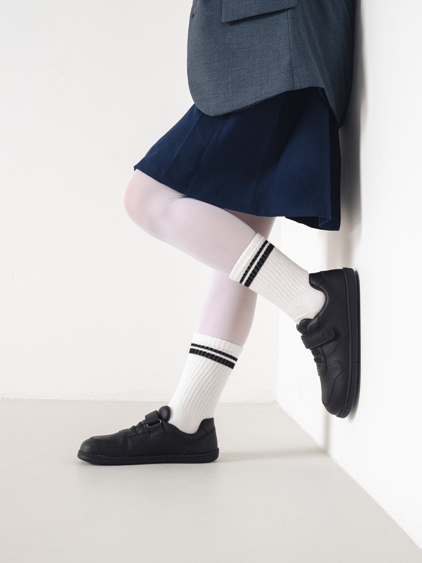 Kids barefoot sneakers Be Lenka Scoot Junior - All Black