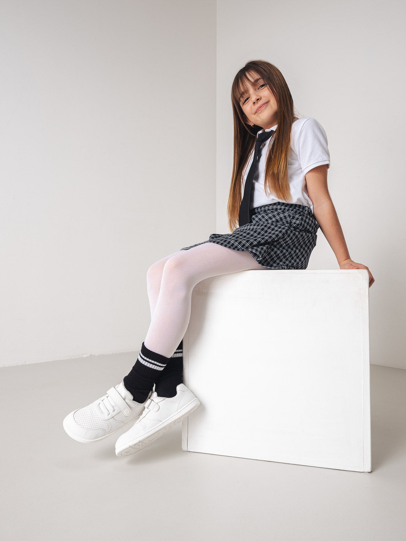 Kids barefoot sneakers Be Lenka Scoot Kids - All White