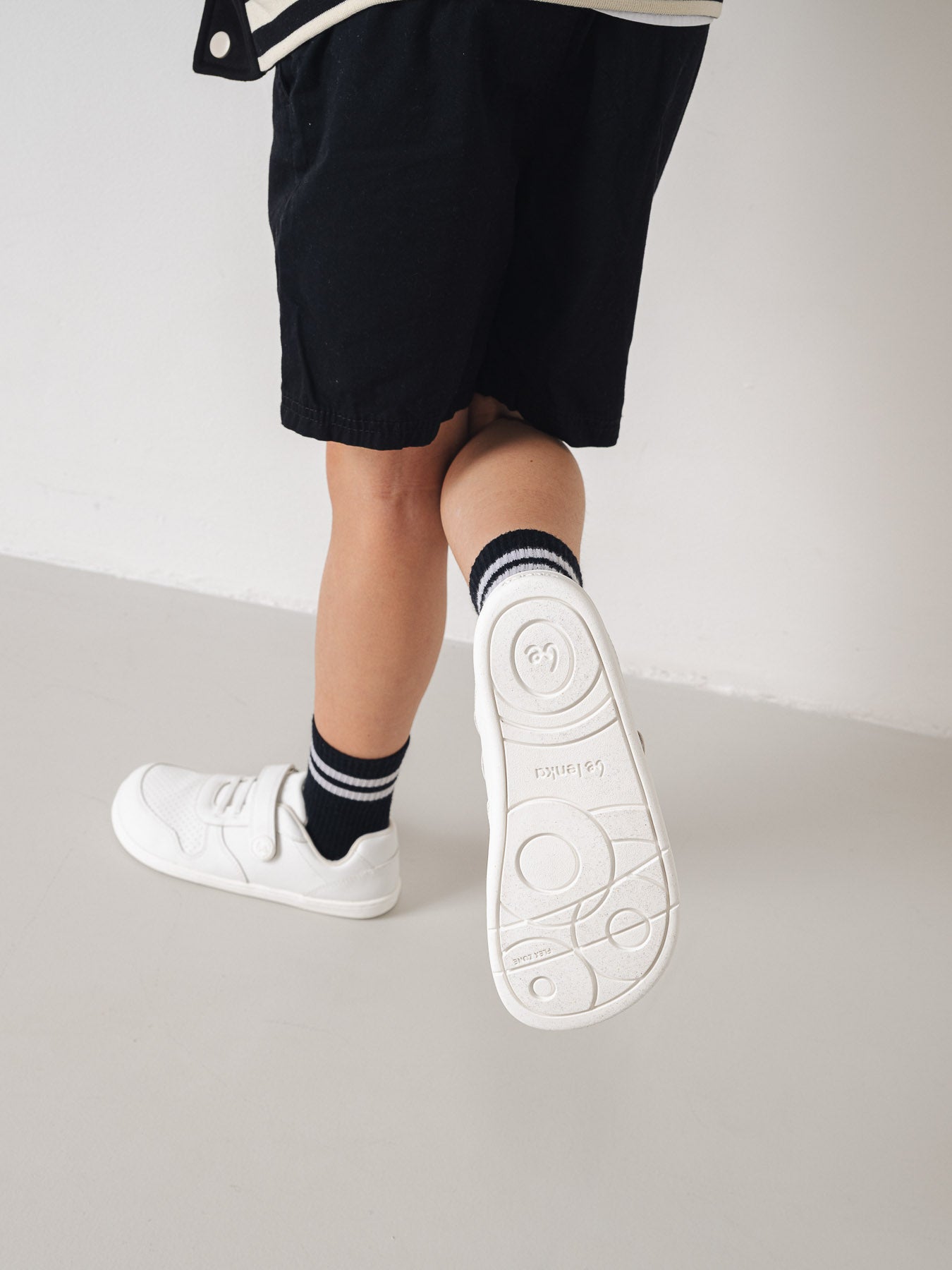 Kids barefoot sneakers Be Lenka Scoot Kids - All White
