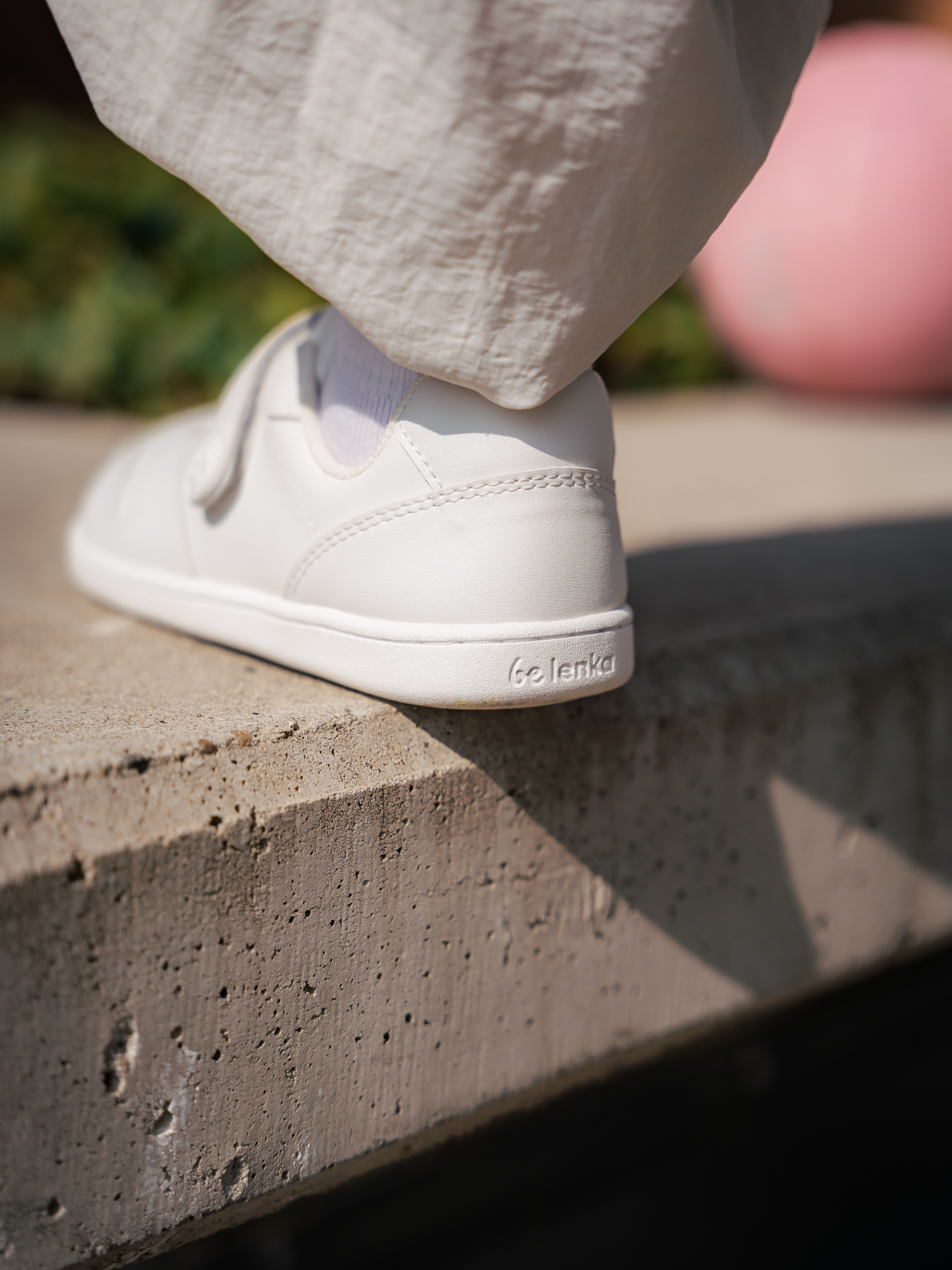 Kids barefoot sneakers Be Lenka Scoot Kids - All White