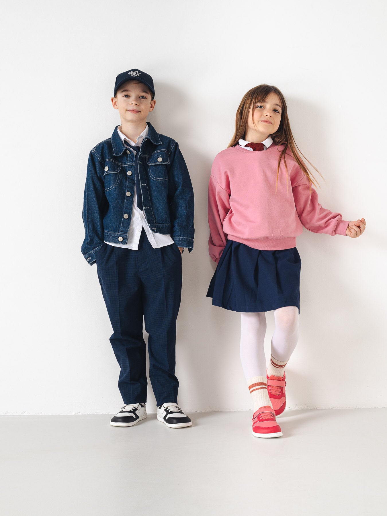 Kids barefoot sneakers Be Lenka Scoot Kids - Light & Dark Pink