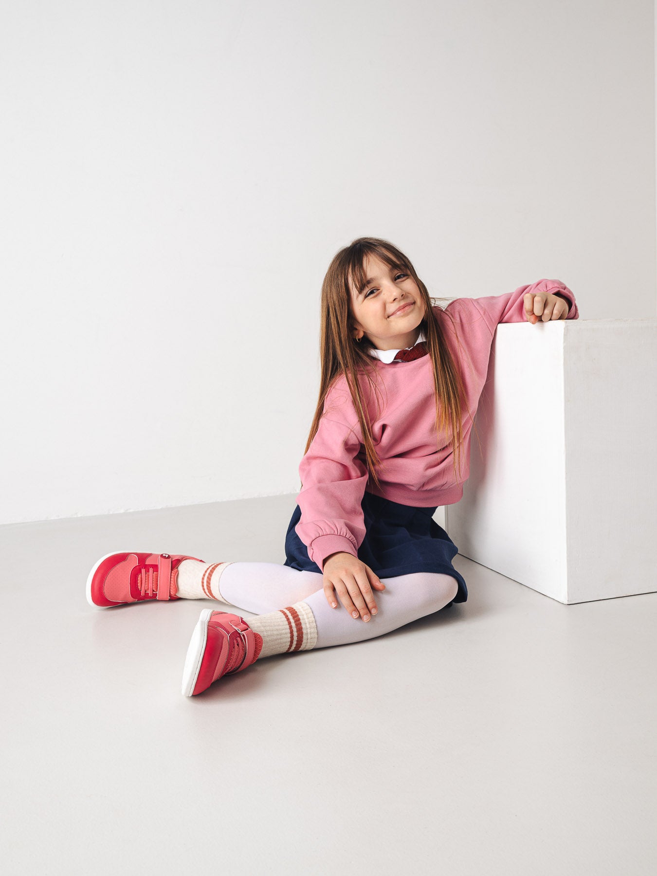 Kids barefoot sneakers Be Lenka Scoot Kids - Light & Dark Pink