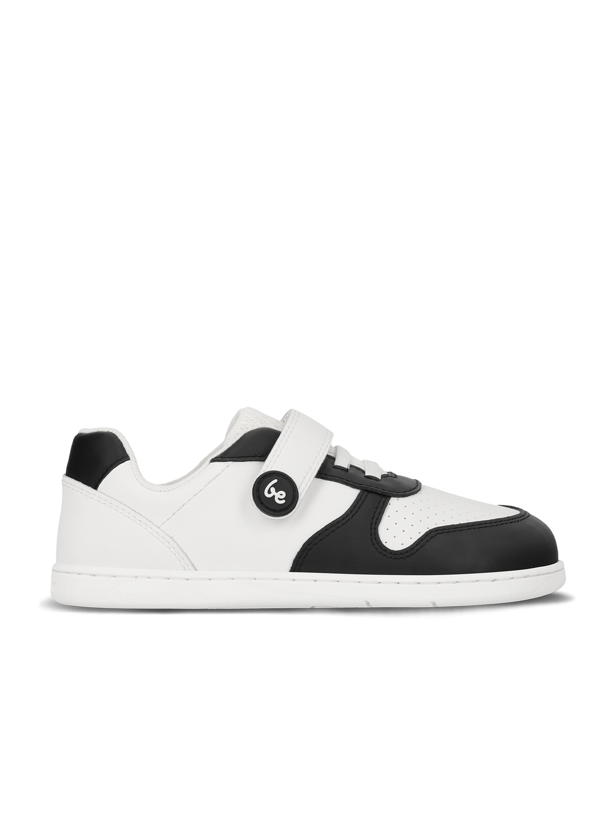 Kids barefoot sneakers Be Lenka Scoot Kids - White & Black