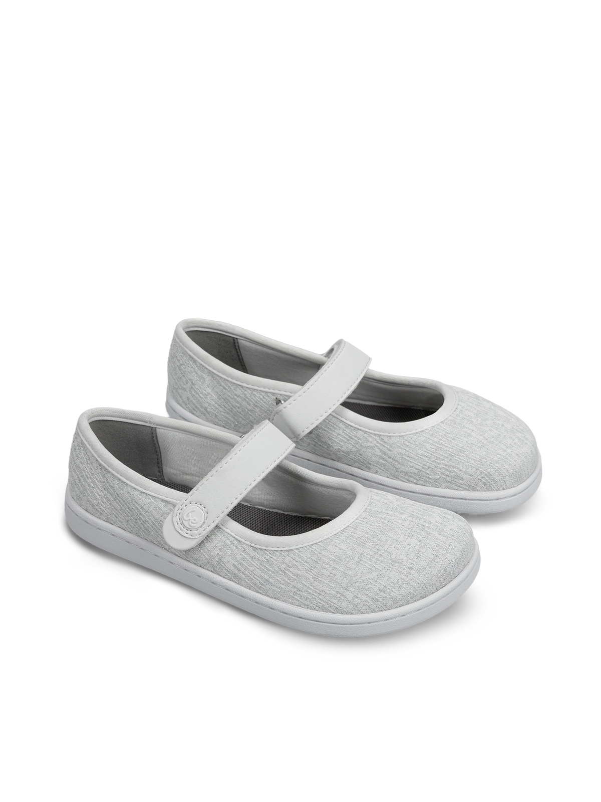 Kids Barefoot Ballerinas Be Lenka Tinkee Kids - White Sparkle