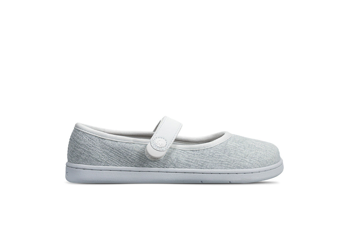 Kids Barefoot Ballerinas Be Lenka Tinkee Kids - White Sparkle