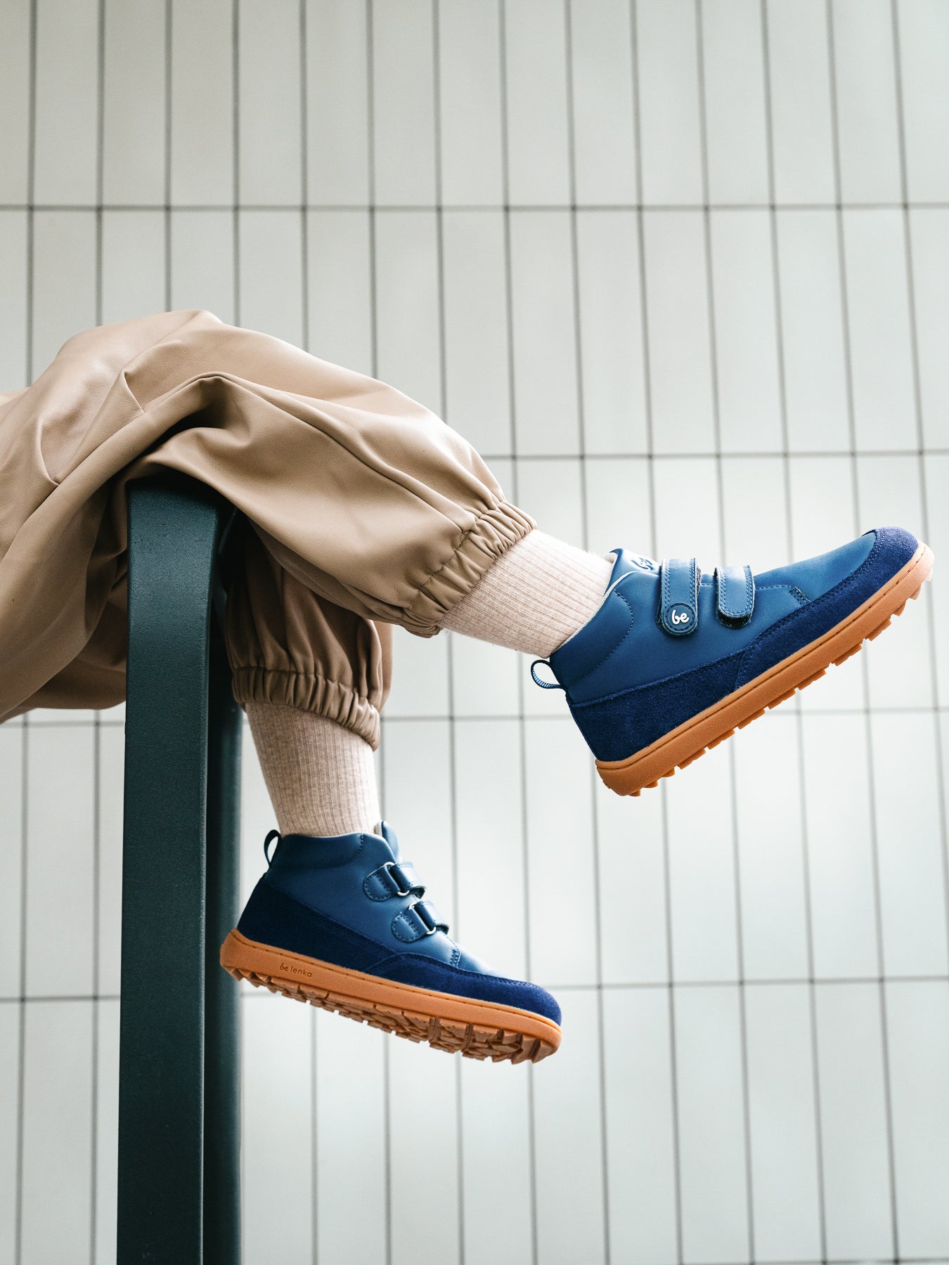 Kid's barefoot shoes Be Lenka Elio Kids - Dark Blue