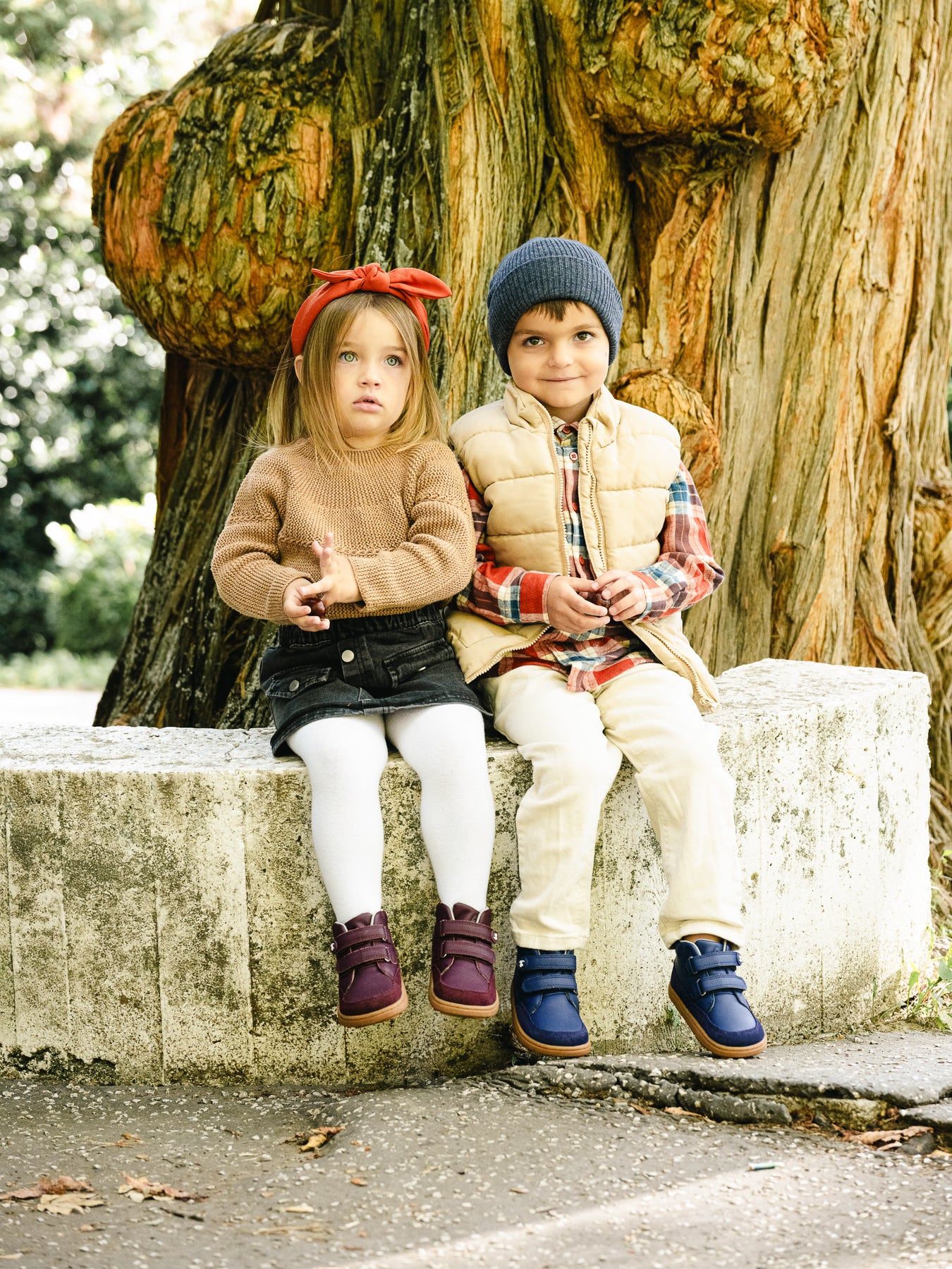 Kid's barefoot shoes Be Lenka Elio Preschool - Berry