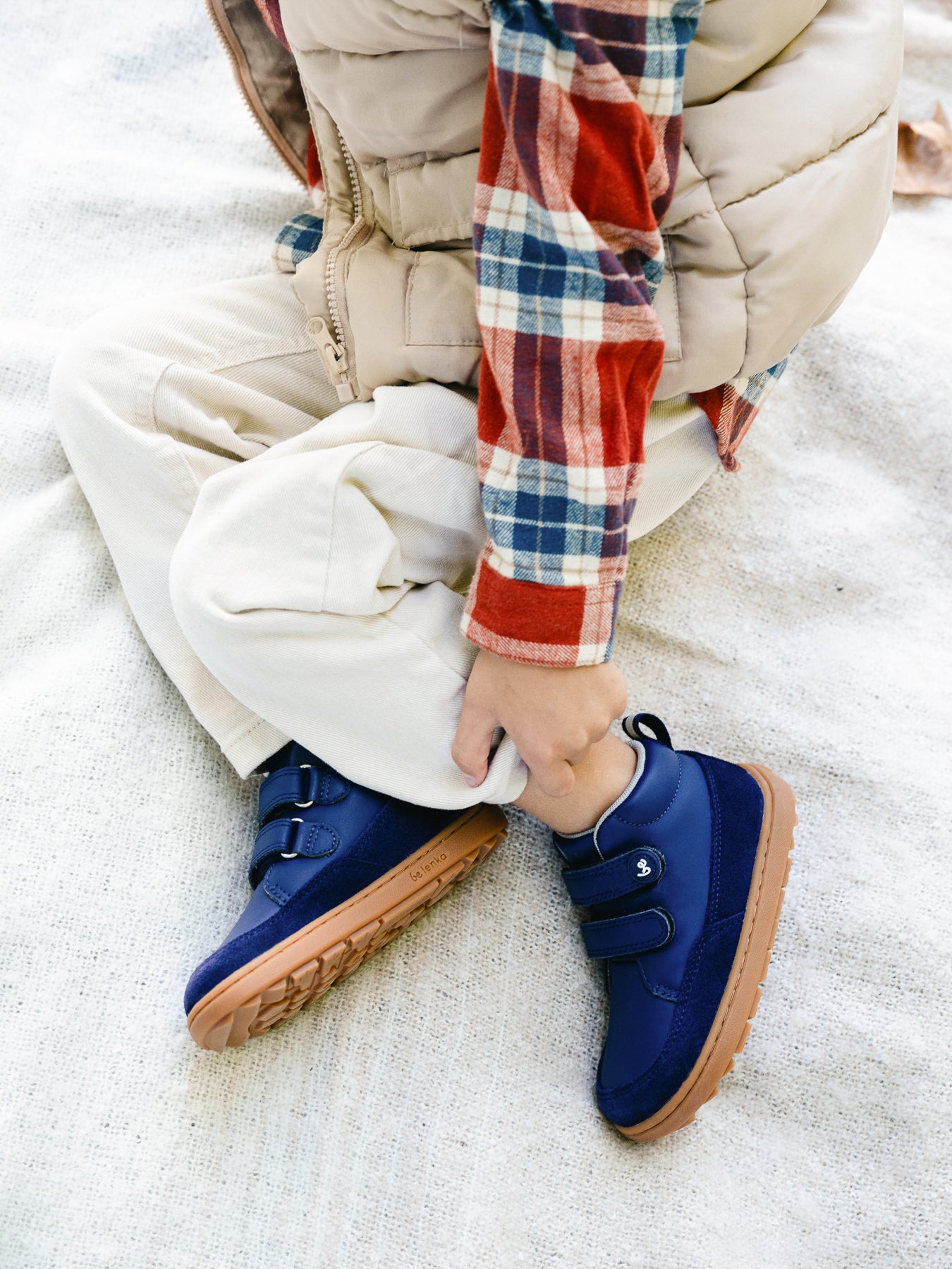 Kid's barefoot shoes Be Lenka Elio Preschool - Dark Blue