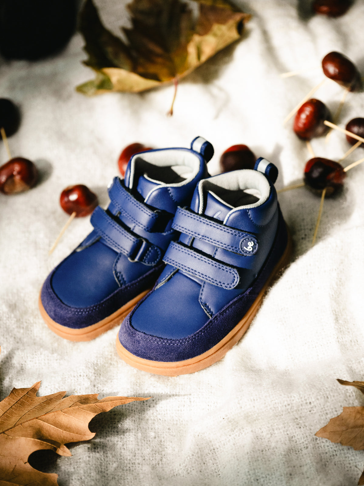 Kids barefoot shoes Be Lenka Elio Preschool - Dark Blue