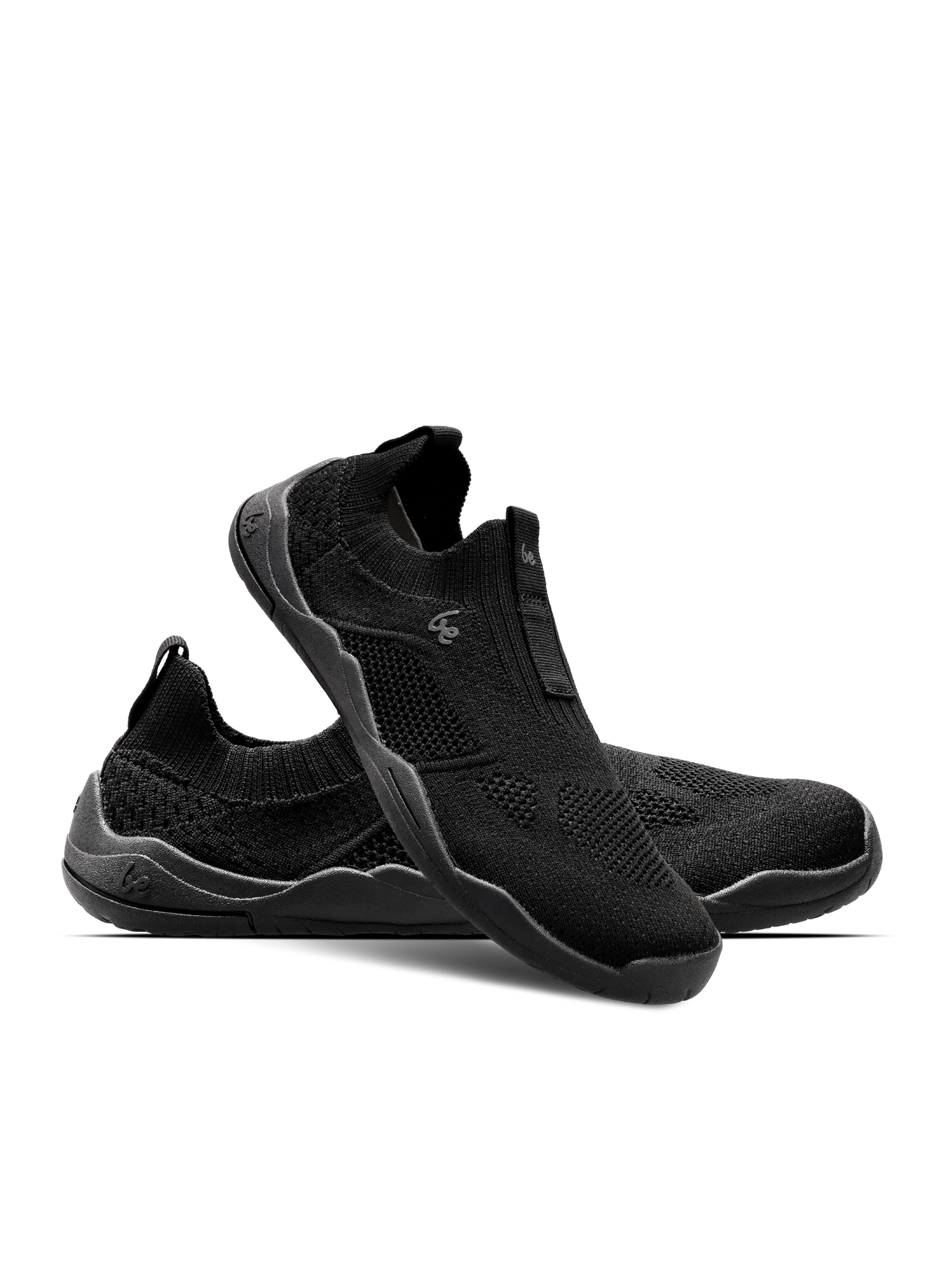 Kids Barefoot Slip-on Shoes Be Lenka Luppo Junior - All Black