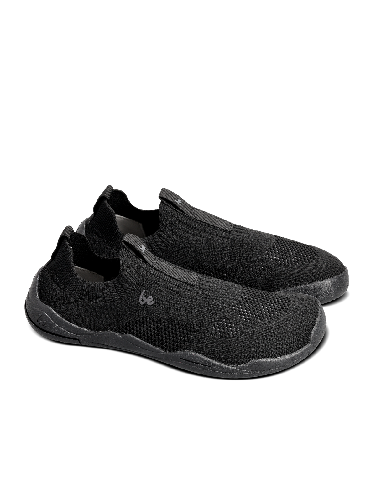 Kids Barefoot Slip-on Shoes Be Lenka Luppo Junior - All Black