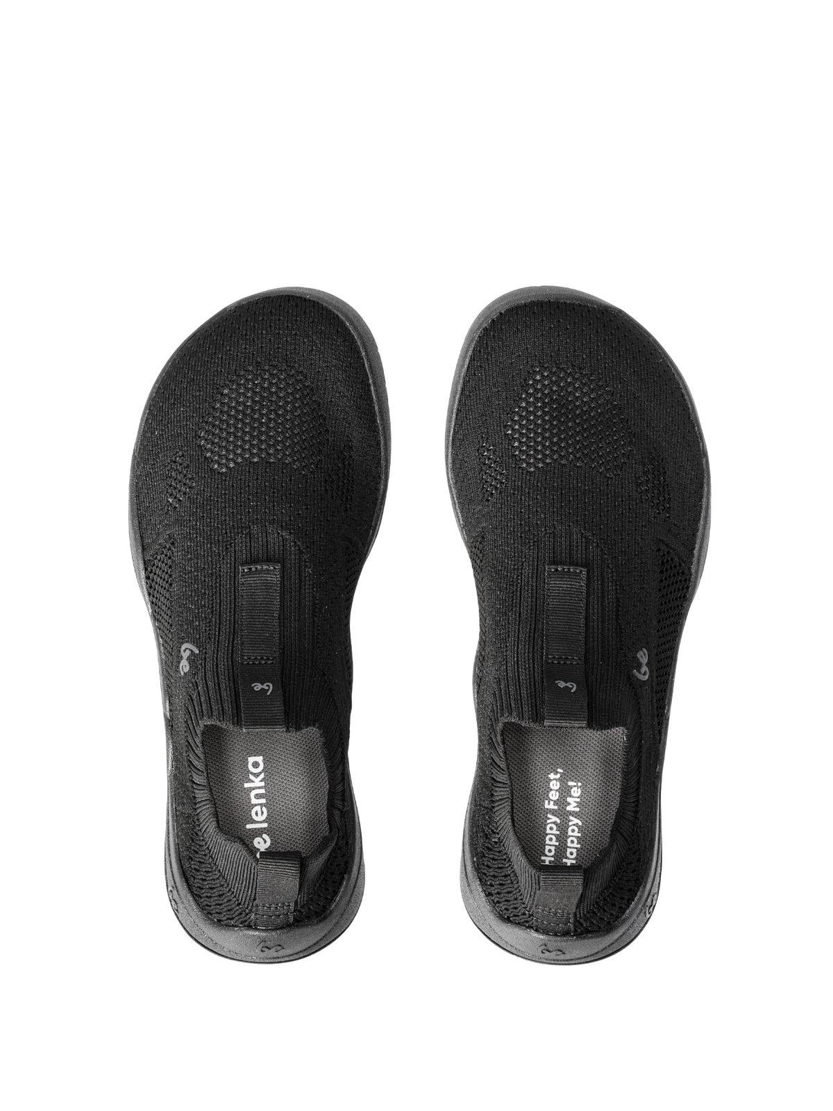Kids Barefoot Slip-on Shoes Be Lenka Luppo Junior - All Black