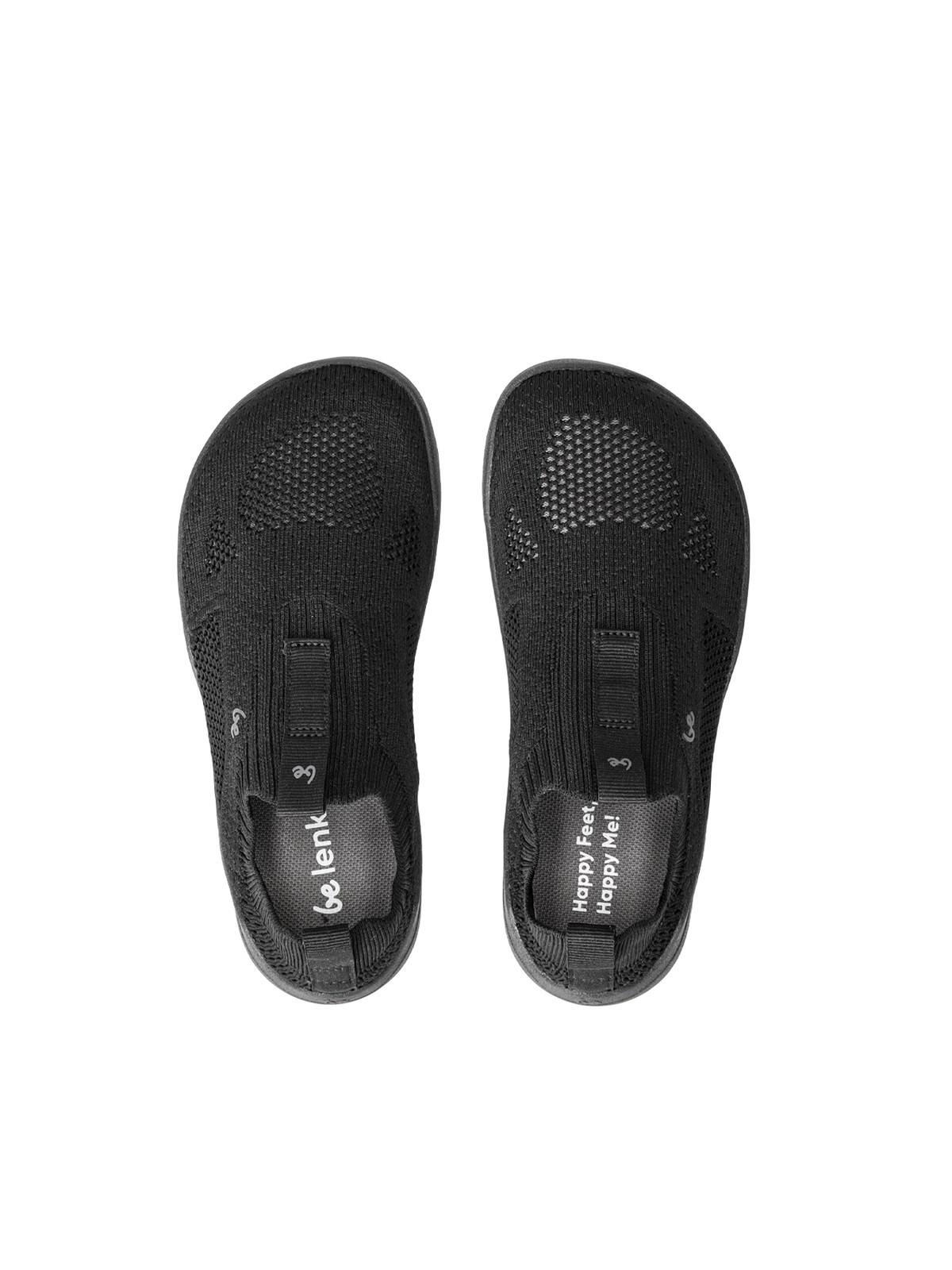 Kids Barefoot Slip-on Shoes Be Lenka Luppo Kids - All Black