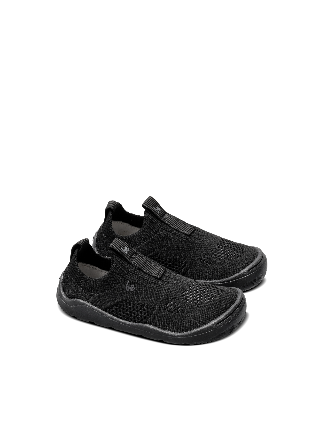 Kids Barefoot Slip-on Shoes Be Lenka Luppo Preschool - All Black