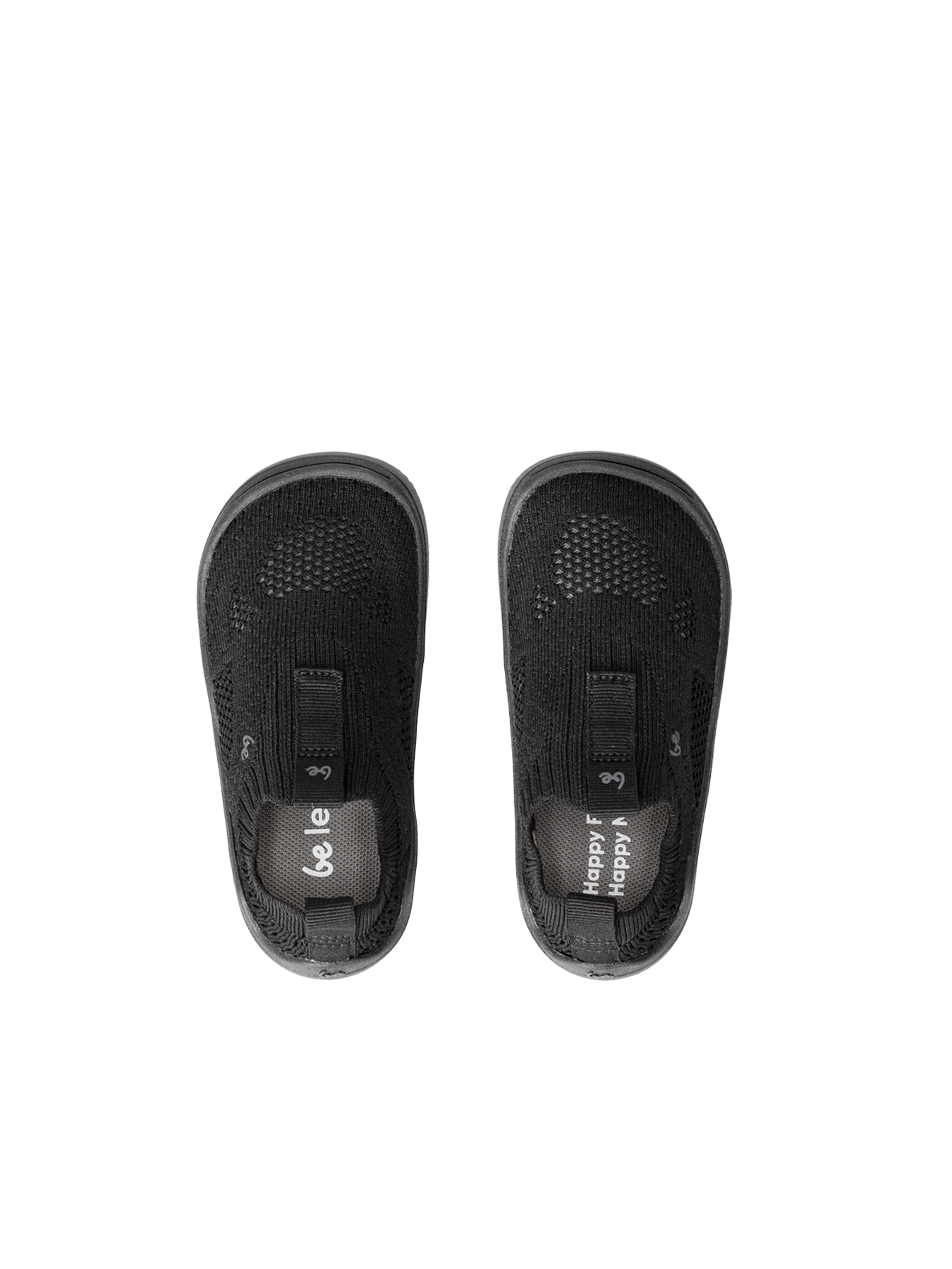 Kids Barefoot Slip-on Shoes Be Lenka Luppo Preschool - All Black