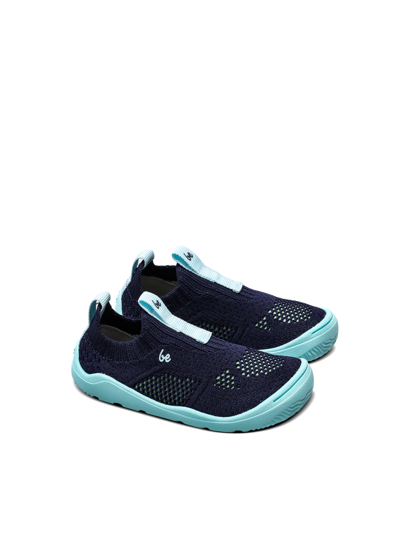 Kids Barefoot Slip-on Shoes Be Lenka Luppo Preschool - Blue & Aqua